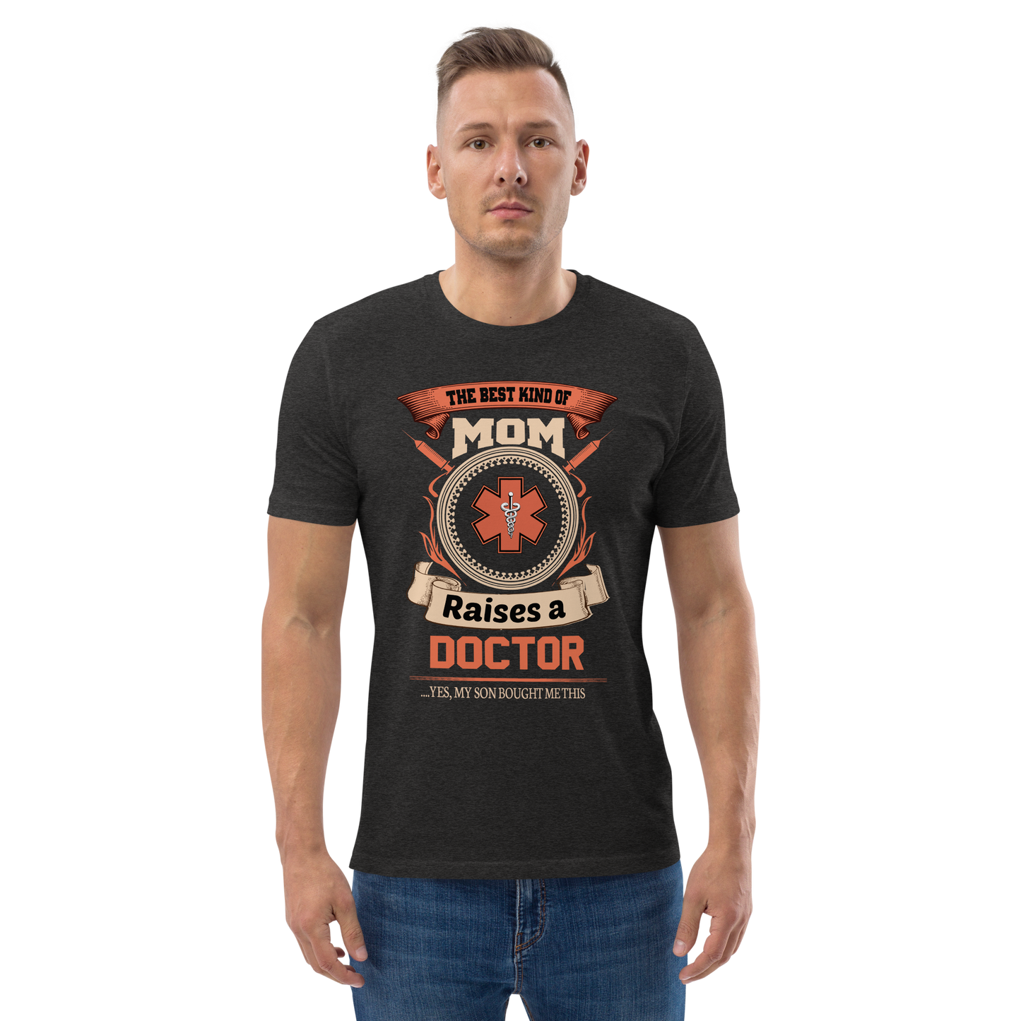 RAISES A DOCTOR Doctor series unisex organic cotton t-shirt