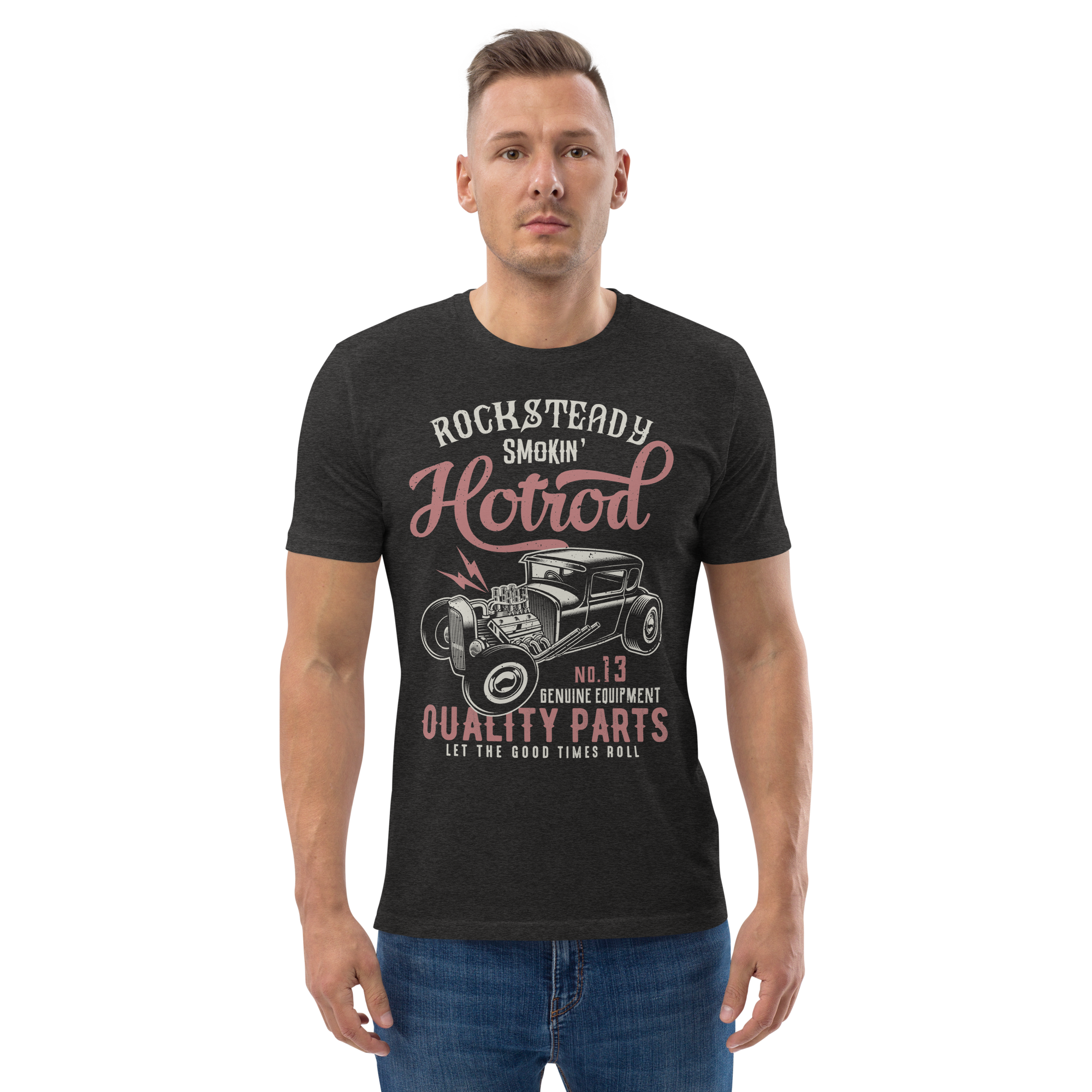 ROCKSTEADY HOTROD Unisex organic cotton t-shirt