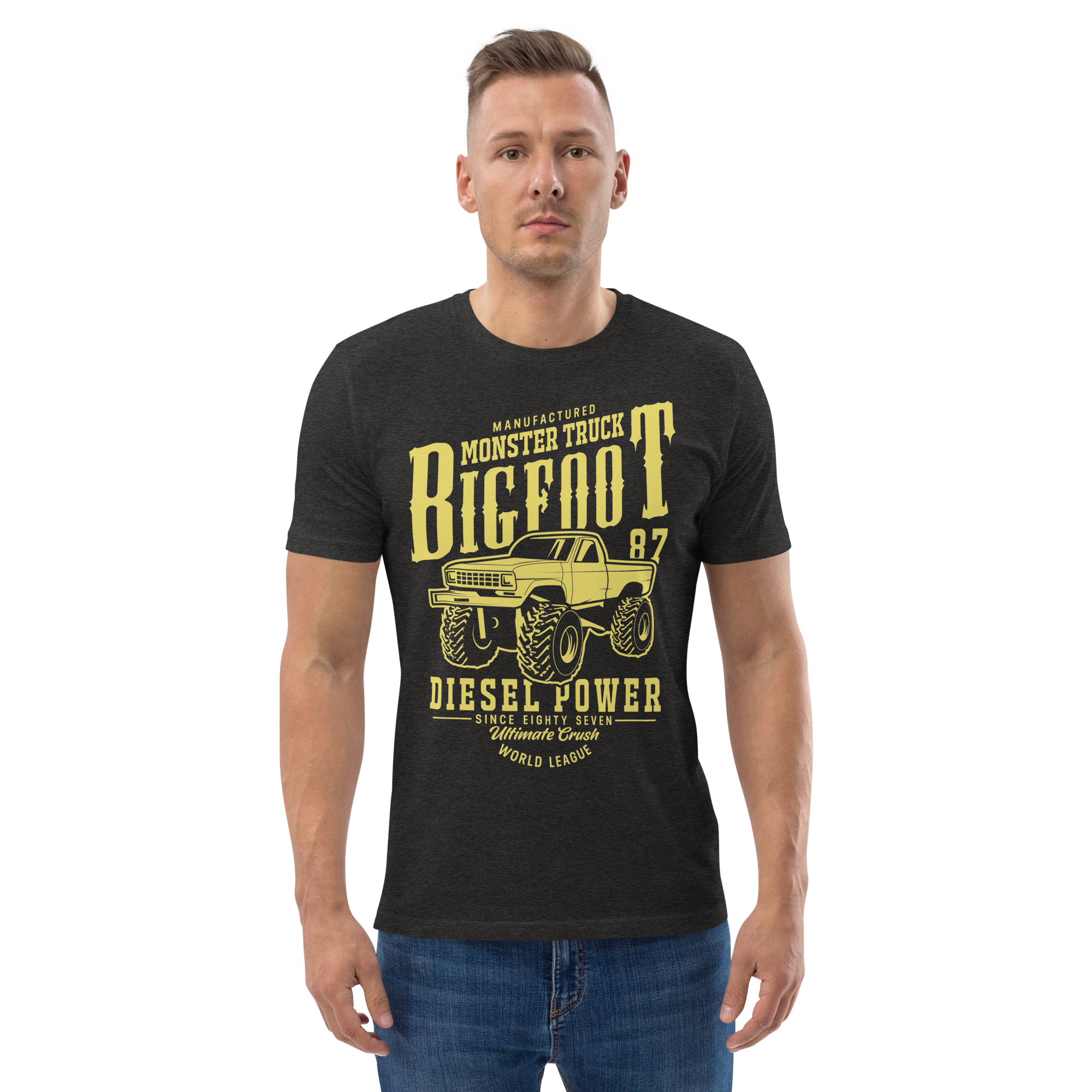 Camiseta unisex de algodón orgánico BIGFOOT DIESEL POWER