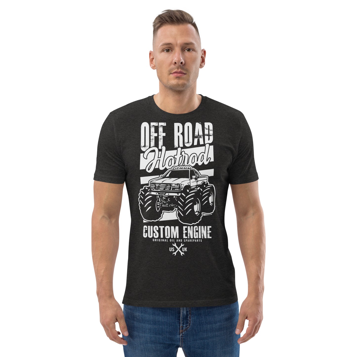 OFF ROAD HOTROD Unisex organic cotton t-shirt