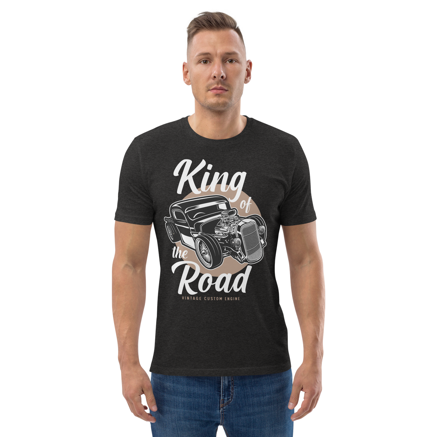 KING OF THE ROAD Unisex organic cotton t-shirt