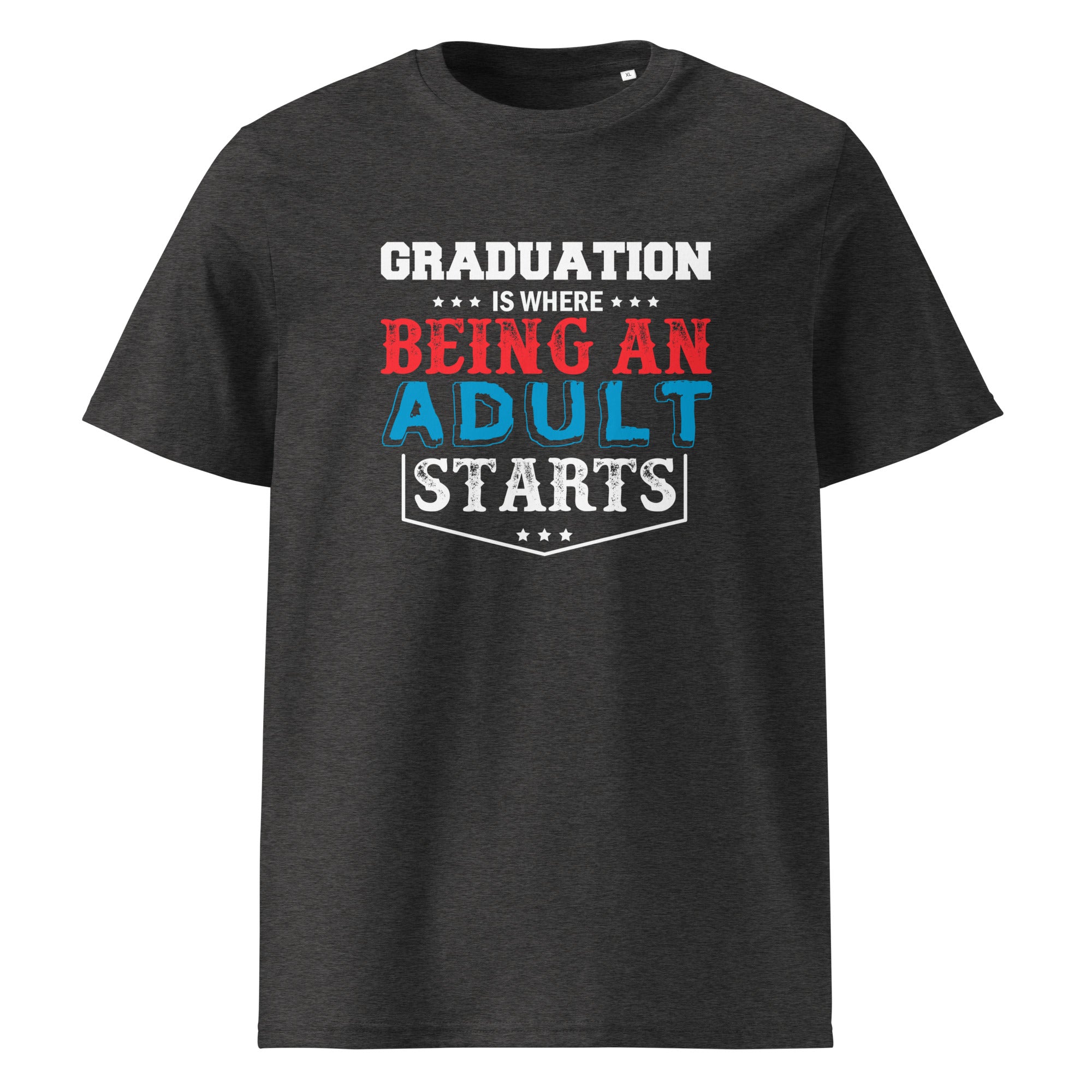 ADULTING BEGINS unisex t-shirt