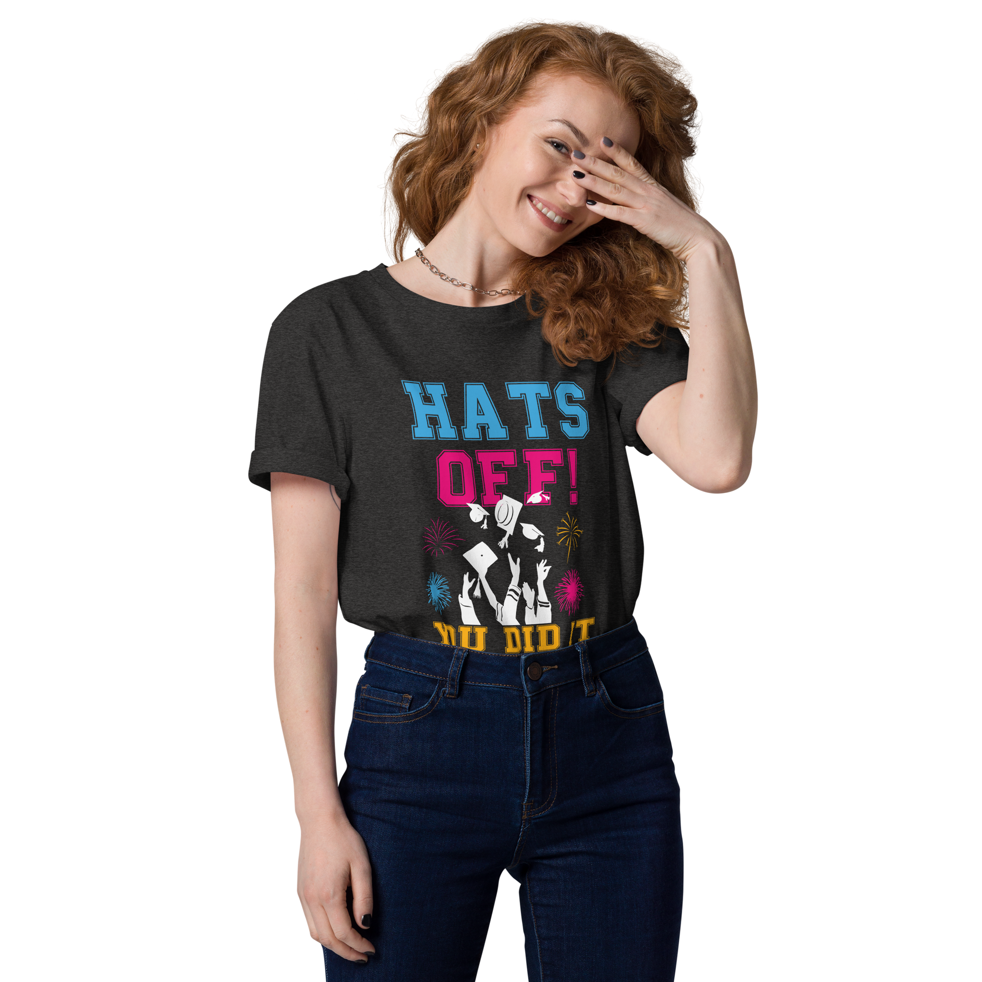HATS OFF! Unisex organic cotton t-shirt