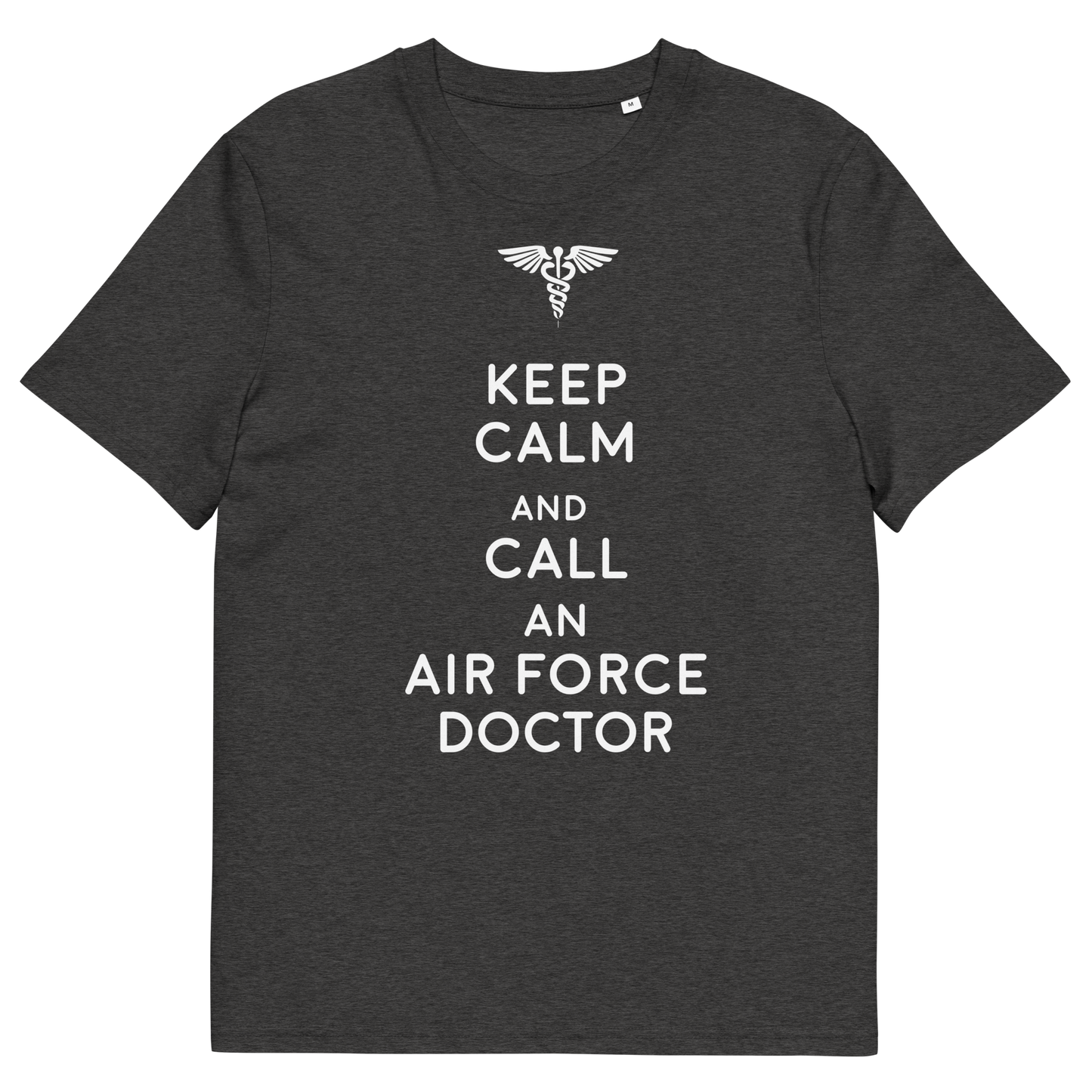 AIR FORCE DOCTOR Doctor series unisex organic cotton t-shirt