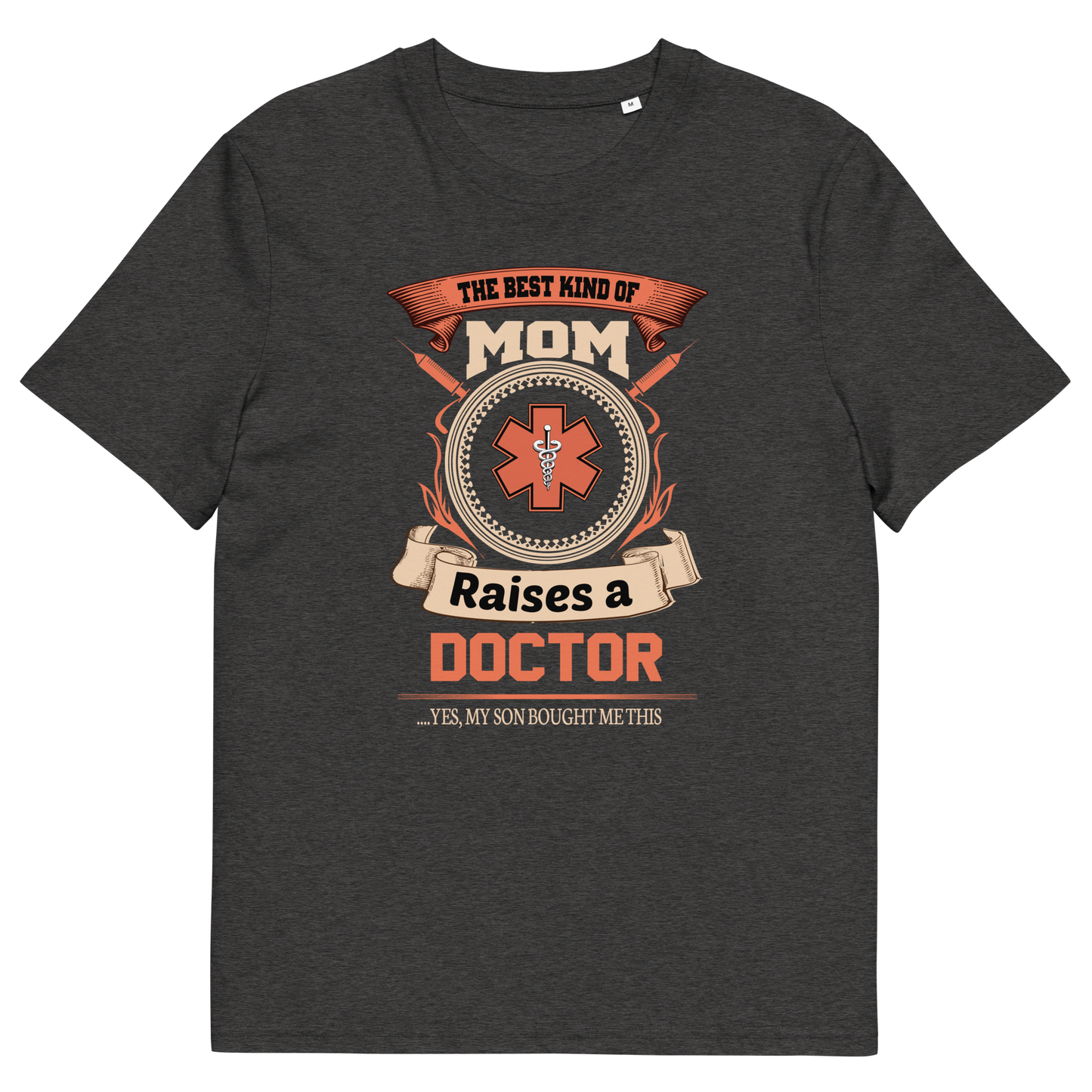 RAISES A DOCTOR Doctor series unisex organic cotton t-shirt