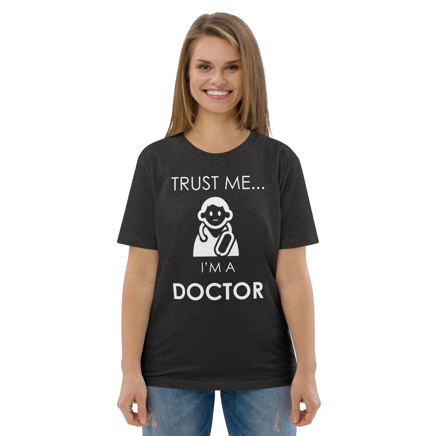 TRUST ME Doctor series unisex organic cotton t-shirt