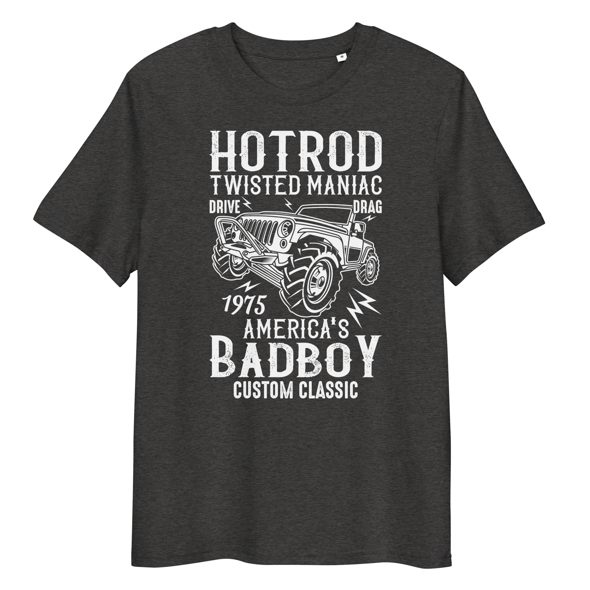 HOTROD BADBOY Unisex-T-Shirt aus Bio-Baumwolle