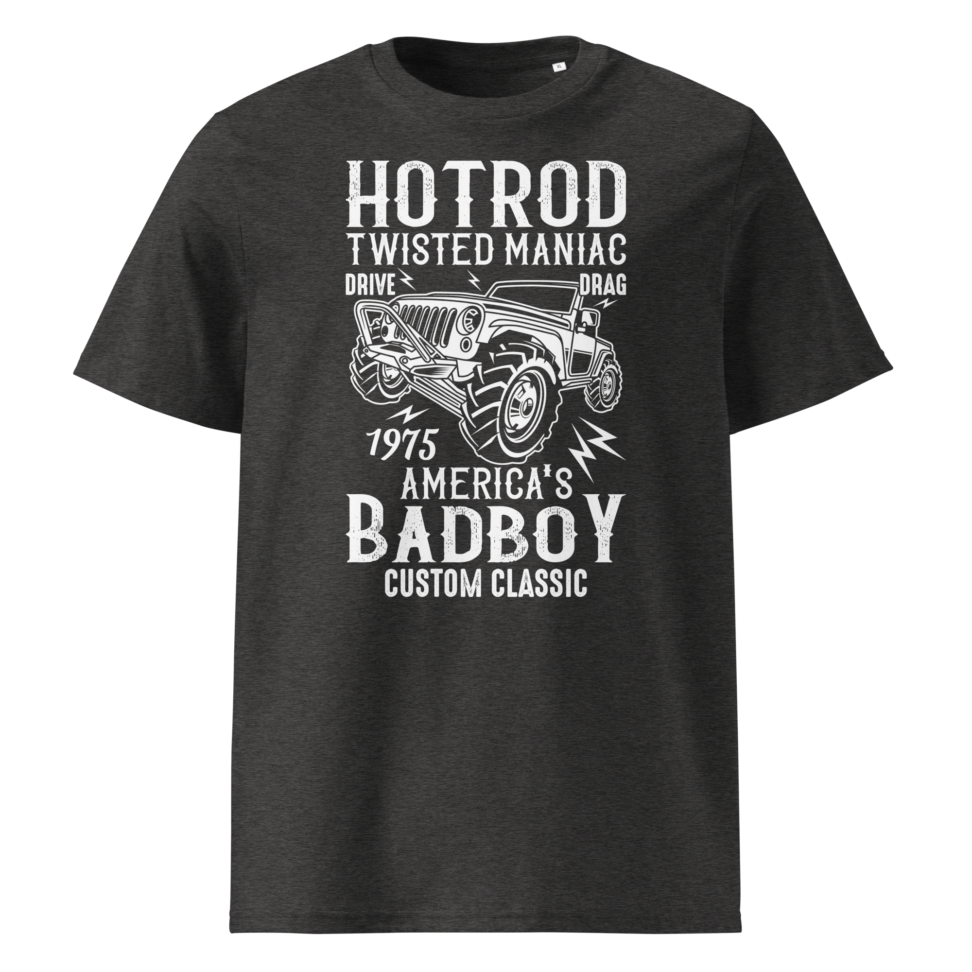 HOTROD BADBOY Unisex-T-Shirt aus Bio-Baumwolle