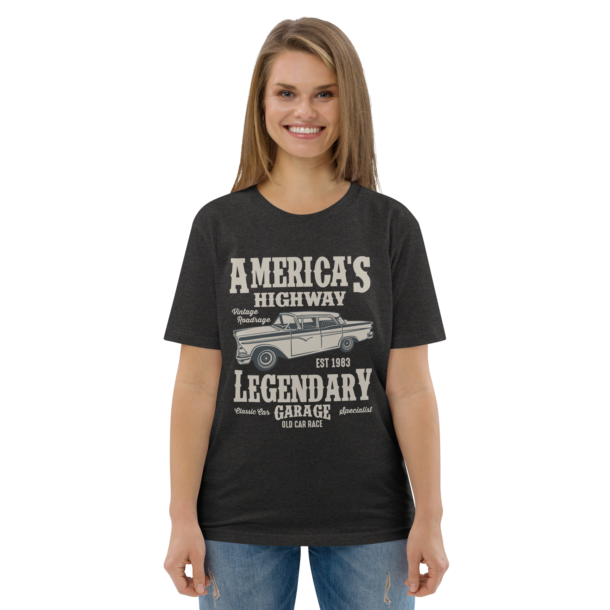 AMERICA'S HIGHWAY unisex t-shirt