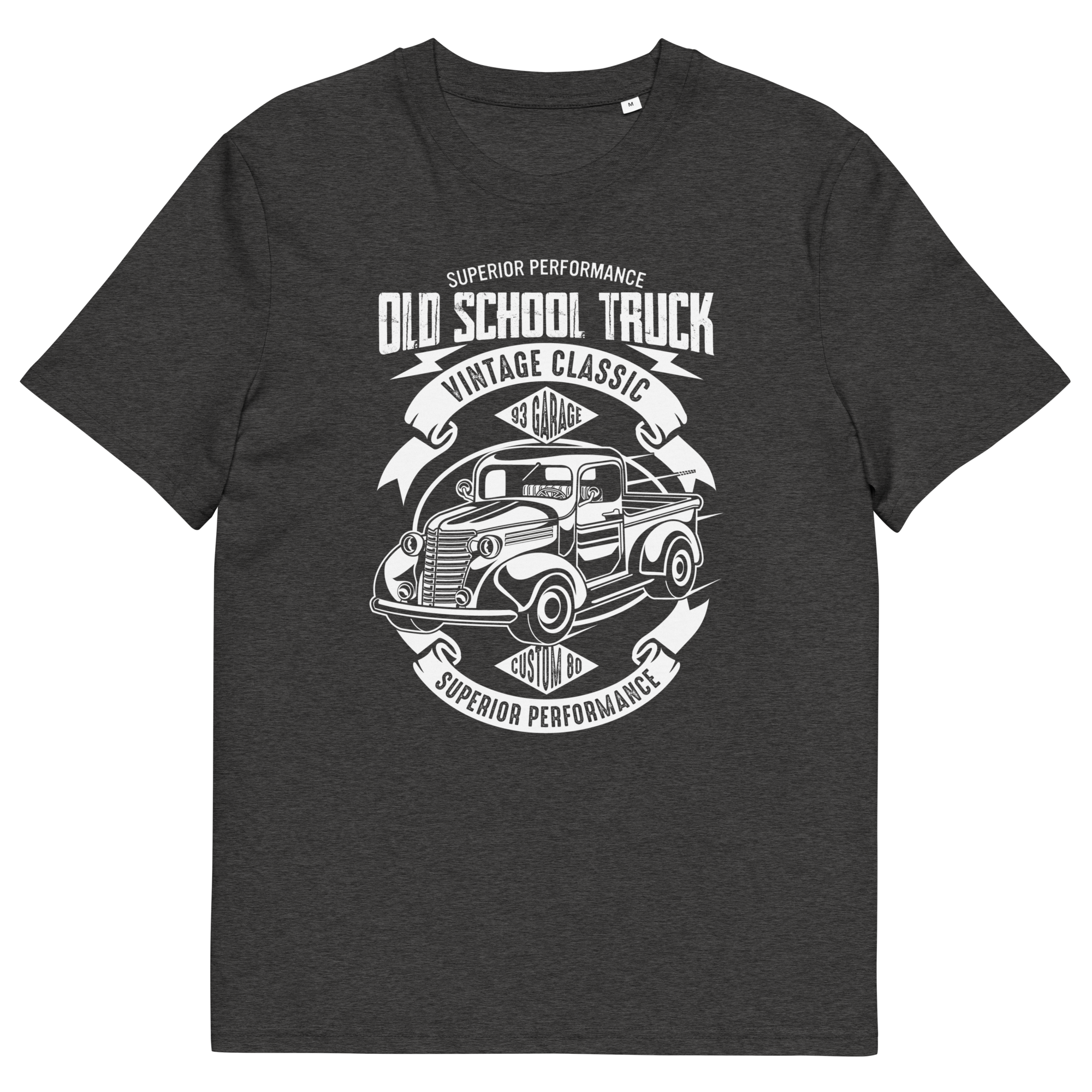 OLD SCHOOL TRUCK Unisex-T-Shirt aus Bio-Baumwolle