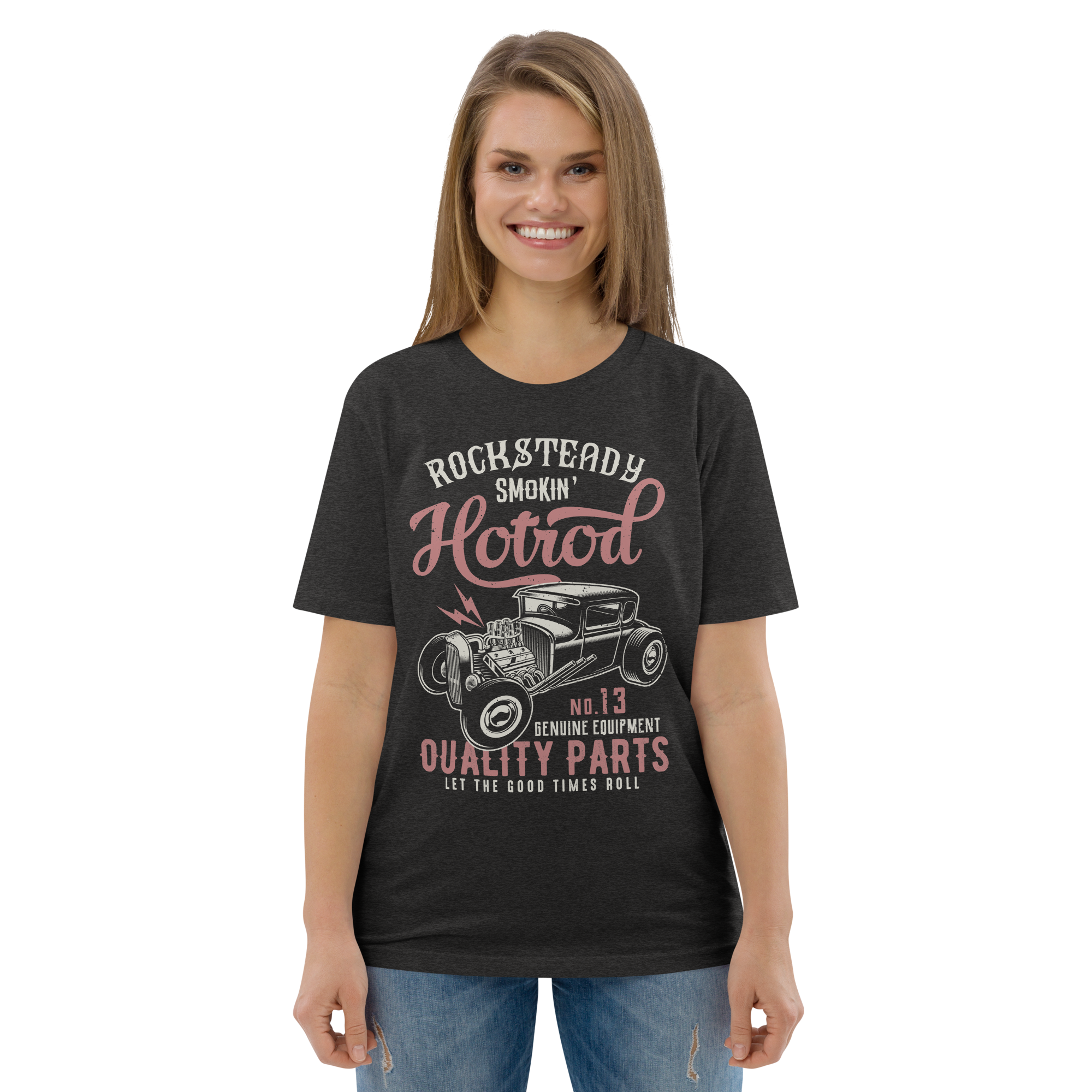 ROCKSTEADY HOTROD Unisex organic cotton t-shirt