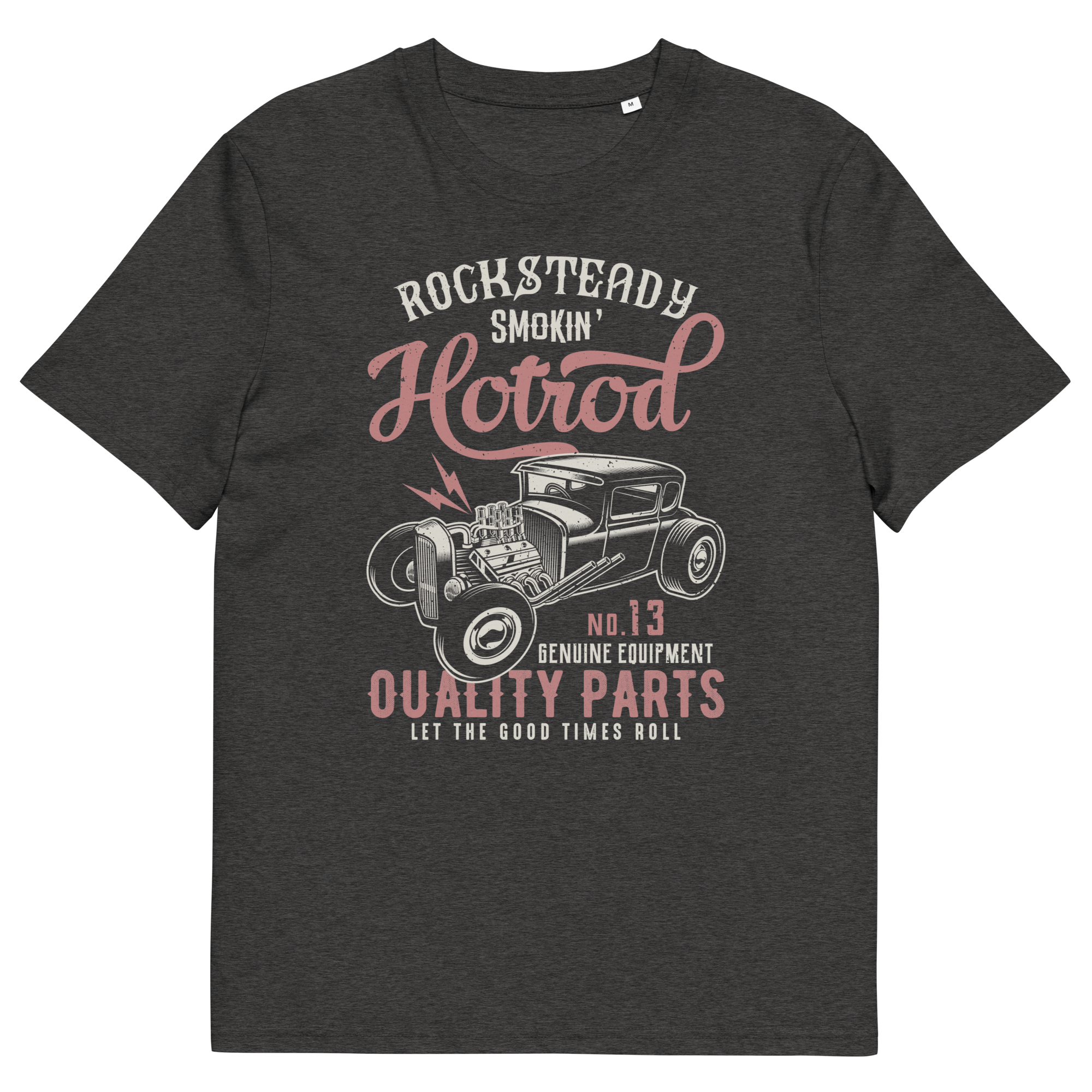 ROCKSTEADY HOTROD Unisex-T-Shirt aus Bio-Baumwolle