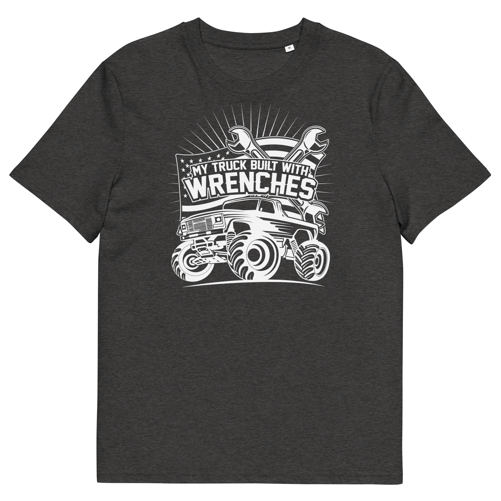 BUILT WITH WRENCHES Unisex-T-Shirt aus Bio-Baumwolle