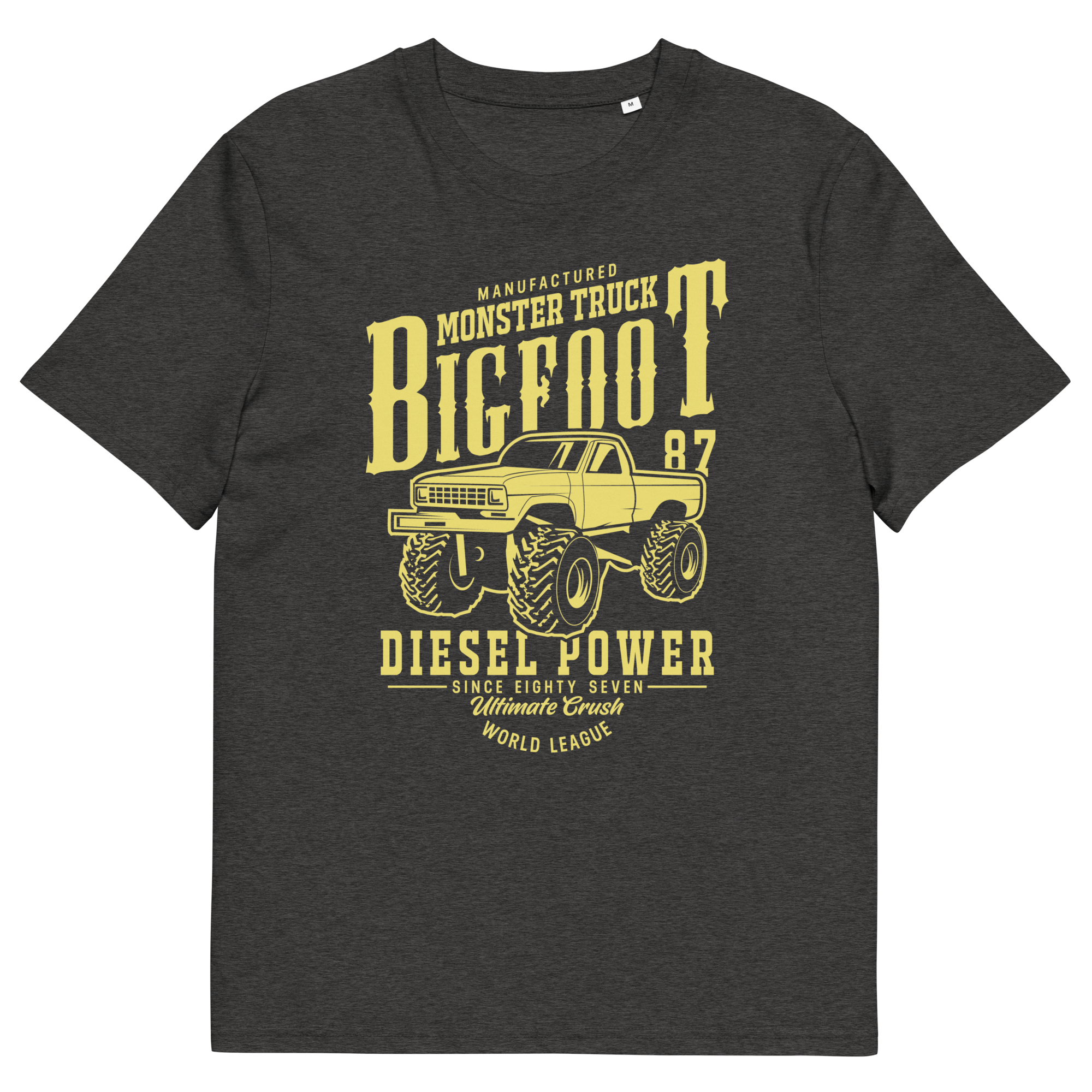 BIGFOOT DIESEL POWER Unisex-T-Shirt aus Bio-Baumwolle