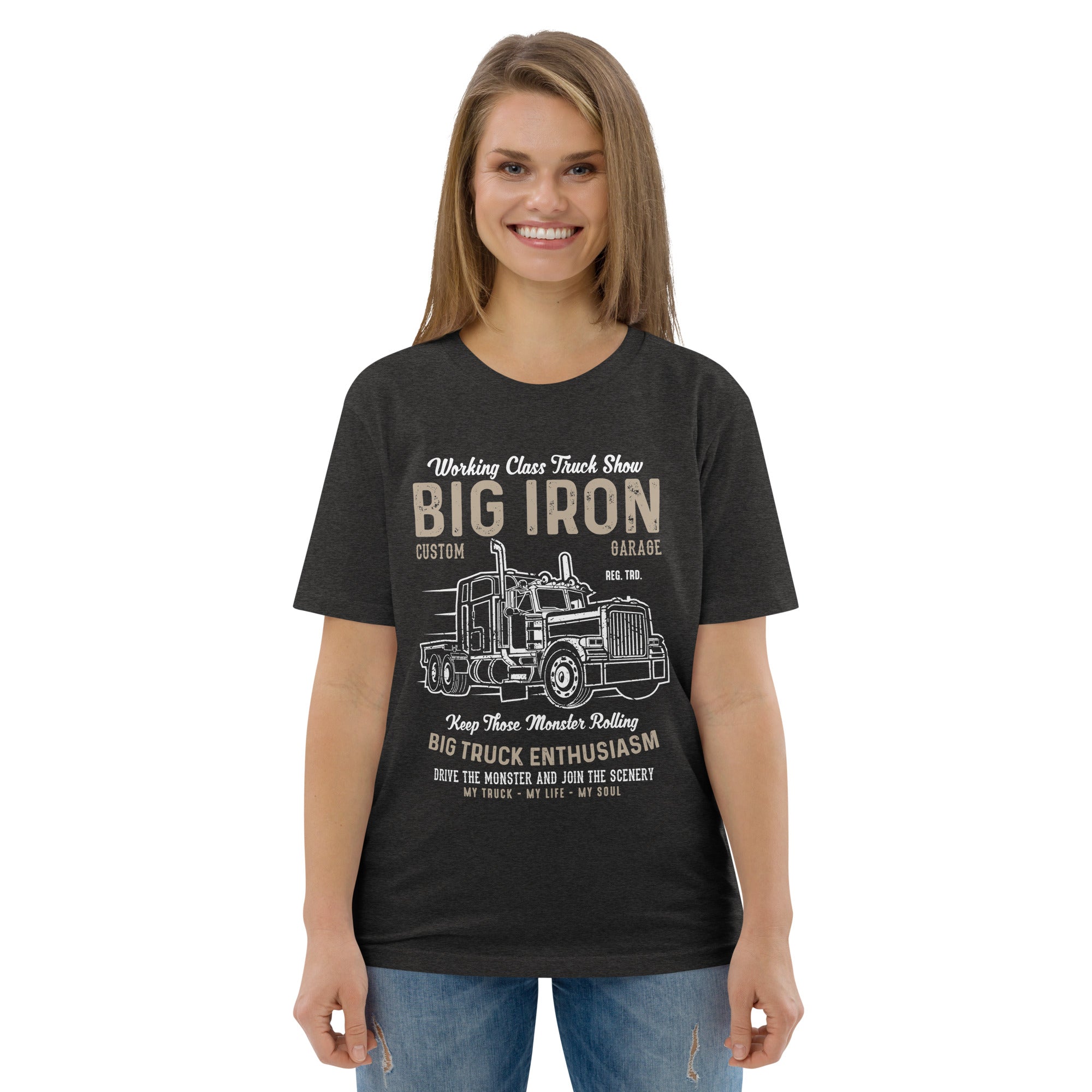 WORKING CLASS BIG IRON Unisex T-Shirt aus Bio-Baumwolle