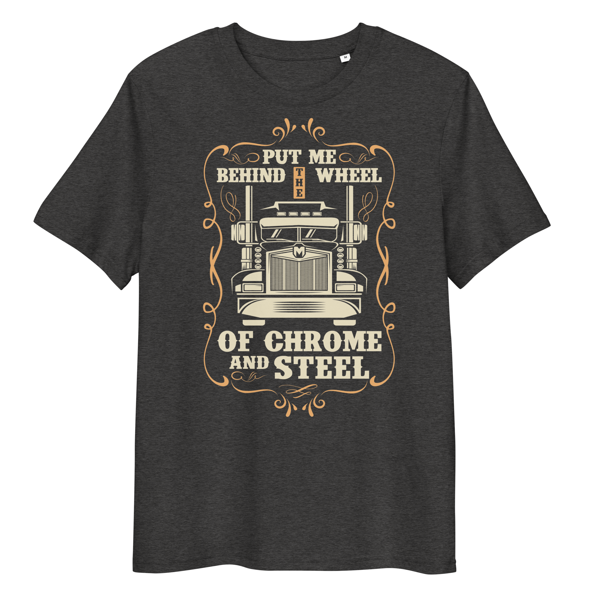 BEHIND THE WHEEL unisex t-shirt