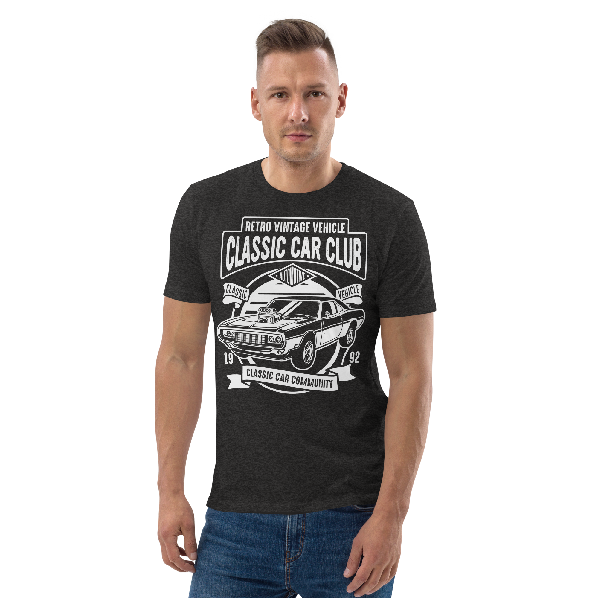 CLASSIC CAR CLUB unisex t-shirt