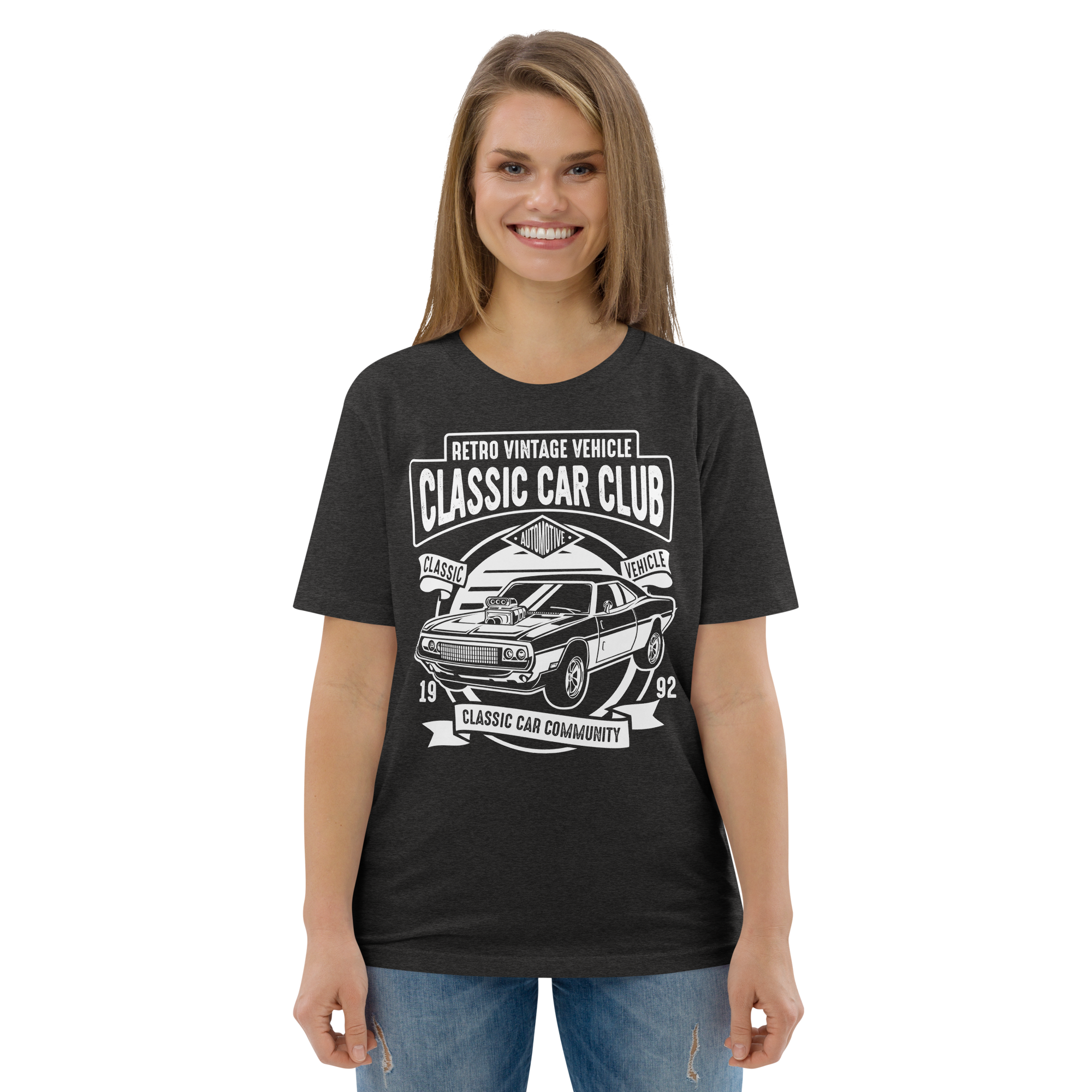 CLASSIC CAR CLUB unisex t-shirt