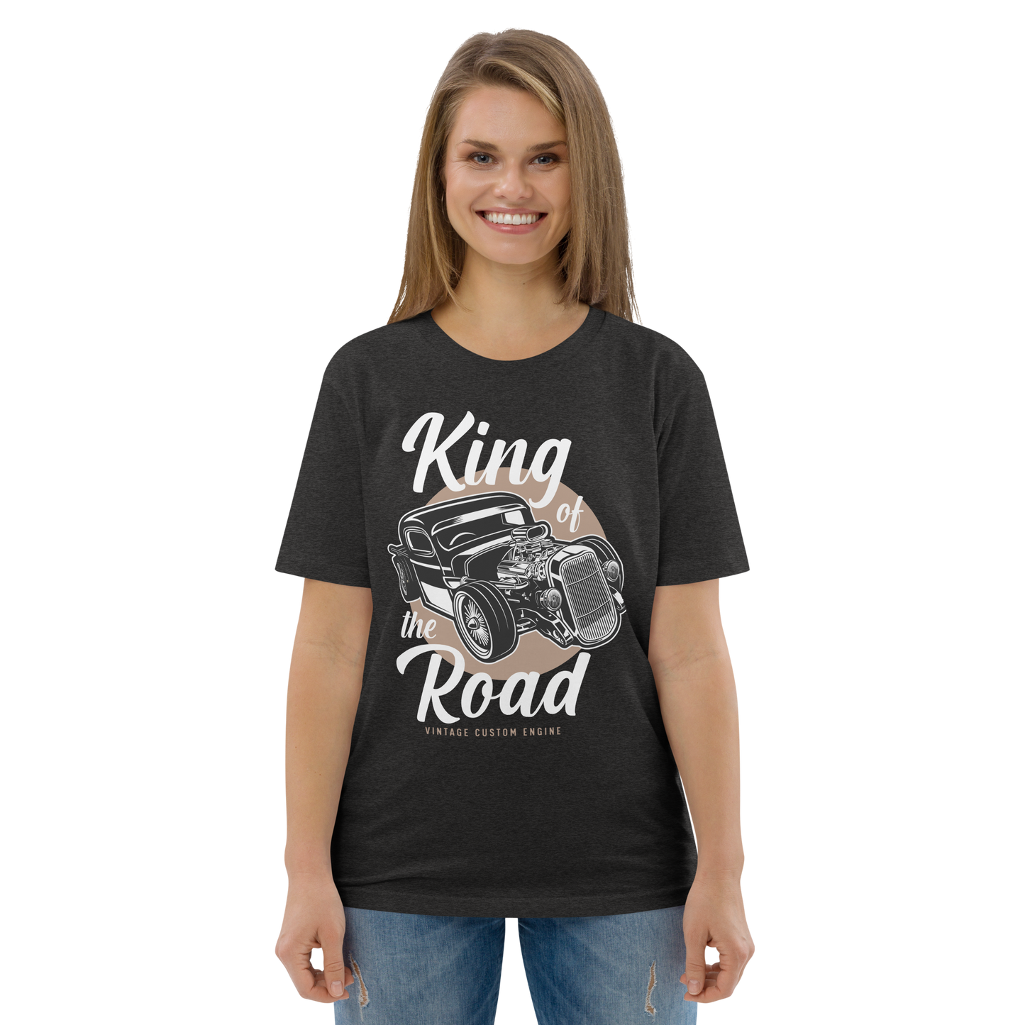 KING OF THE ROAD Unisex organic cotton t-shirt