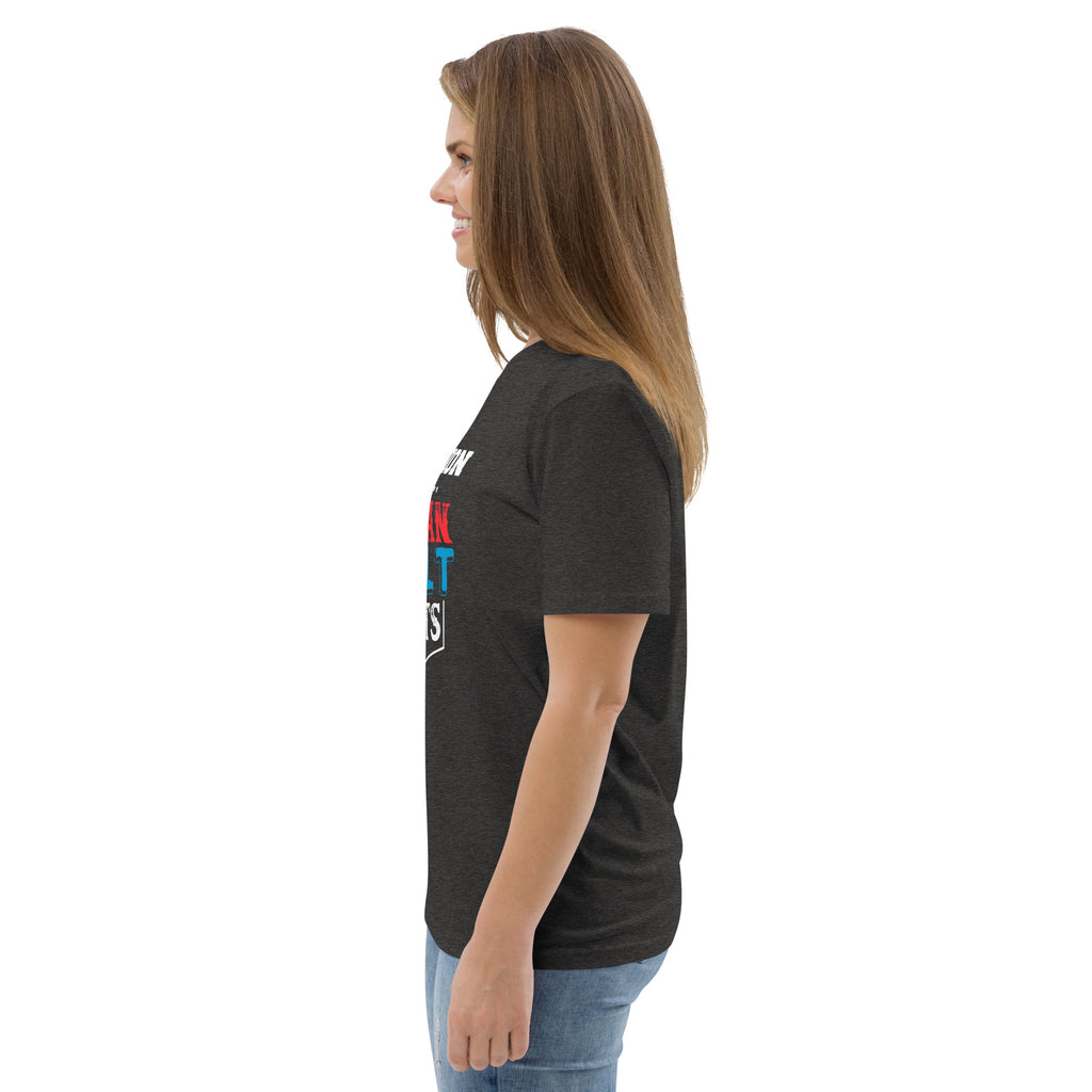 ADULTING BEGINS Unisex organic cotton t-shirt