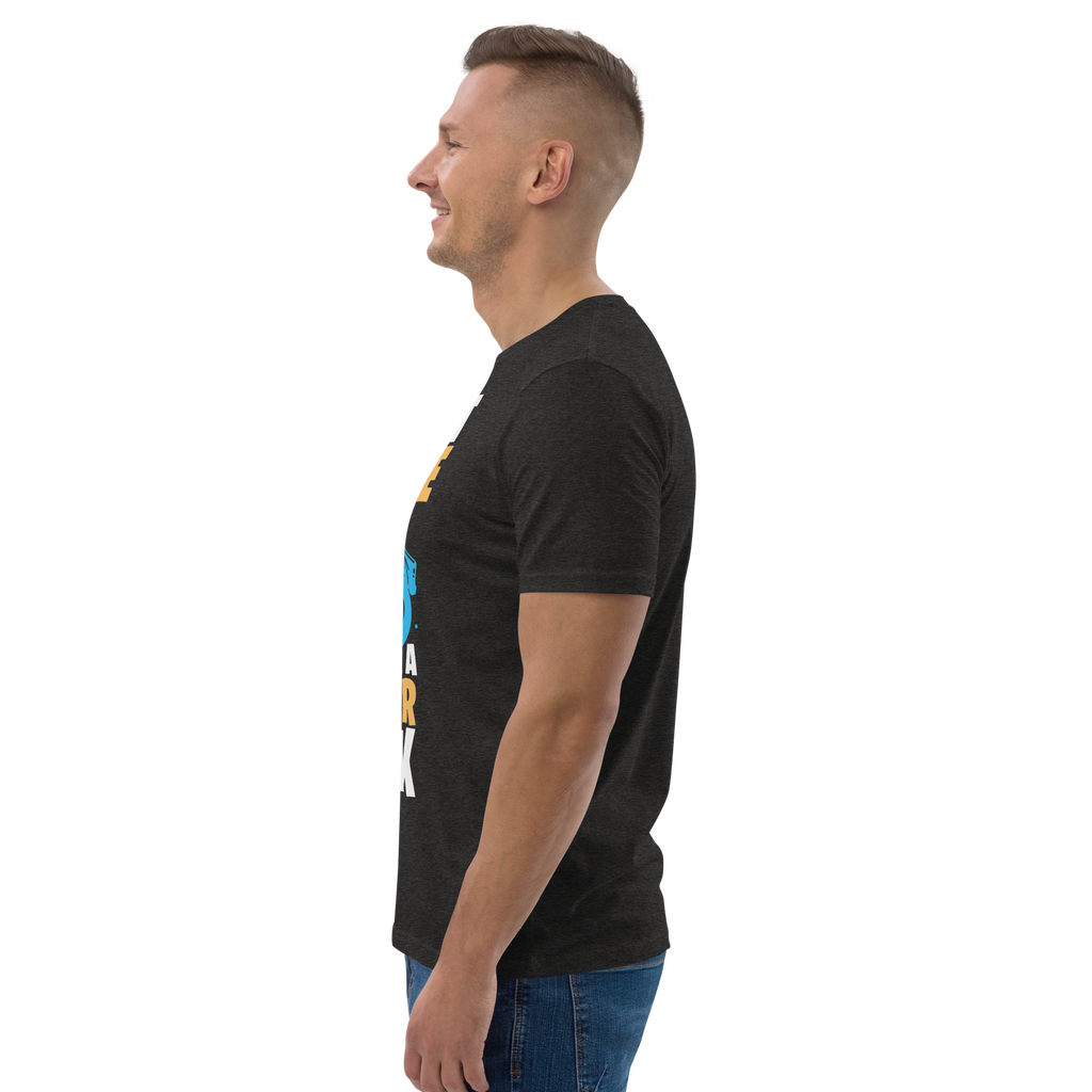 ICH BIN EIN MONSTER TRUCK Unisex-T-Shirt aus Bio-Baumwolle