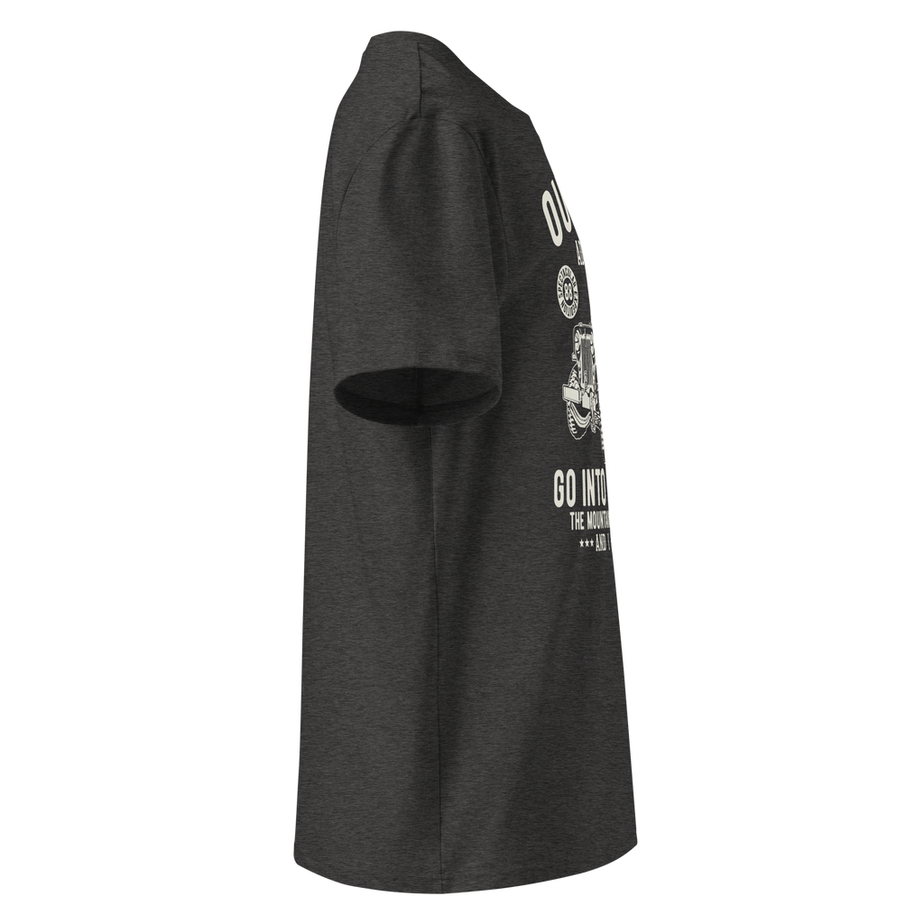 OUTDOOR ADVENTURE Unisex organic cotton t-shirt