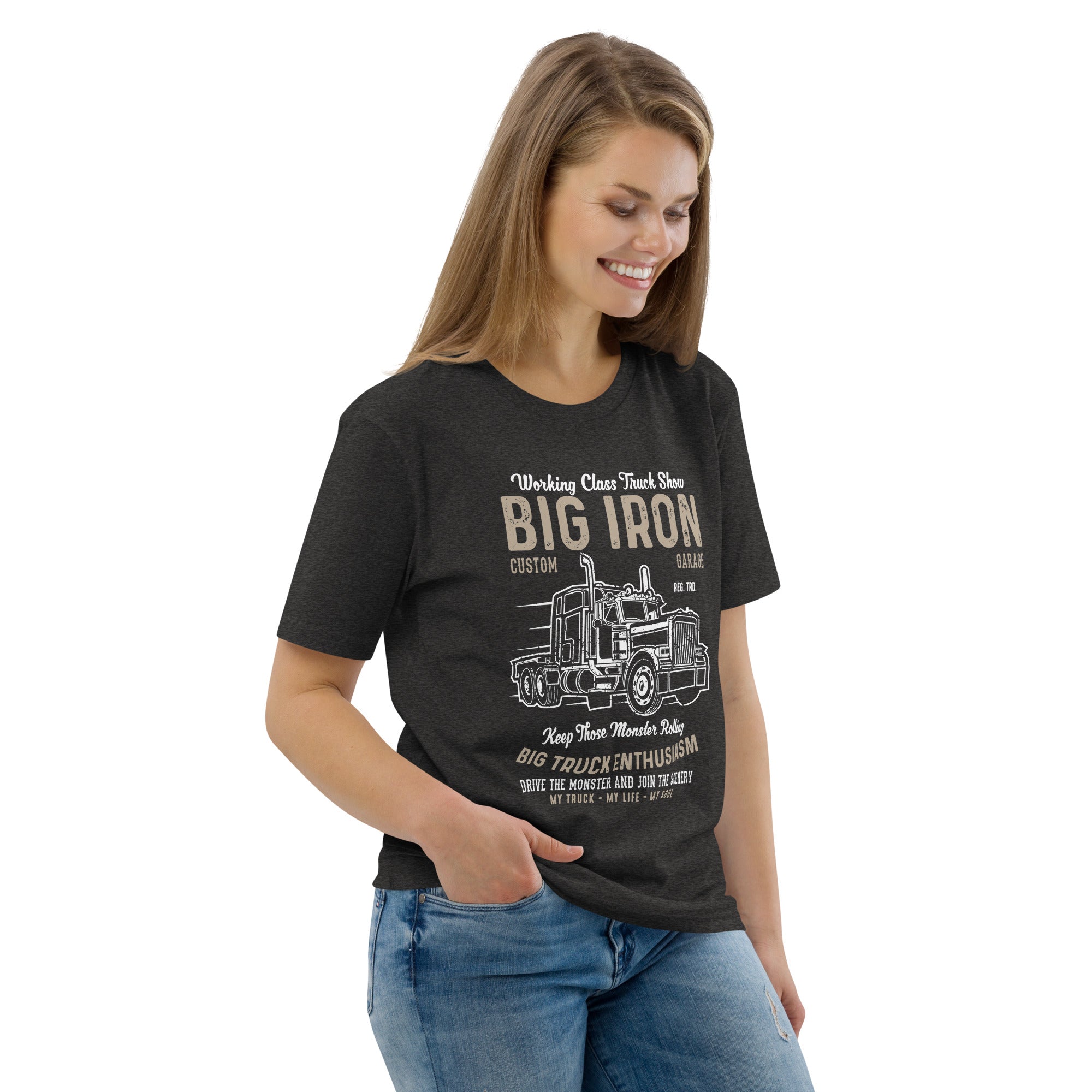 WORKING CLASS BIG IRON Unisex T-Shirt aus Bio-Baumwolle