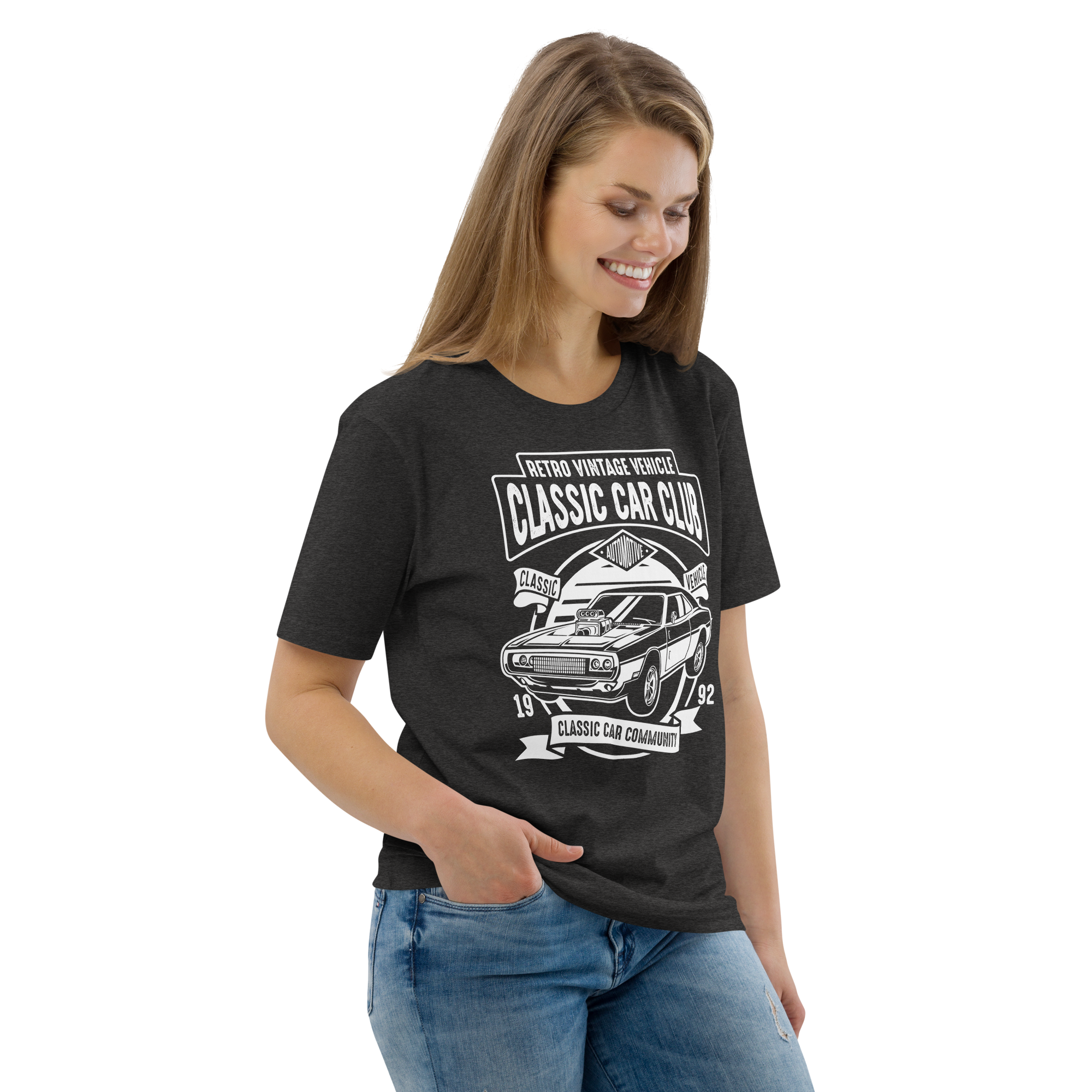 CLASSIC CAR CLUB unisex t-shirt