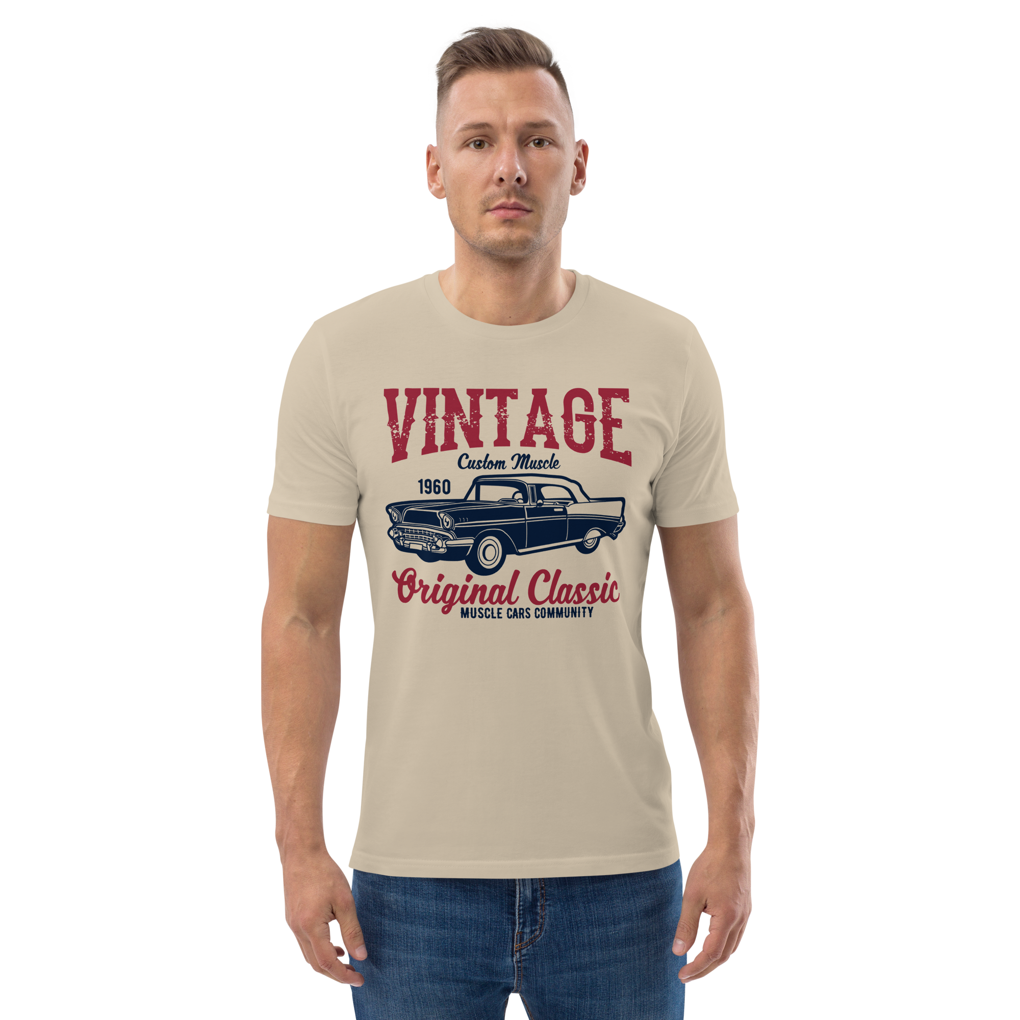 VINTAGE ORIGINAL CLASSIC Unisex T-Shirt aus Bio-Baumwolle