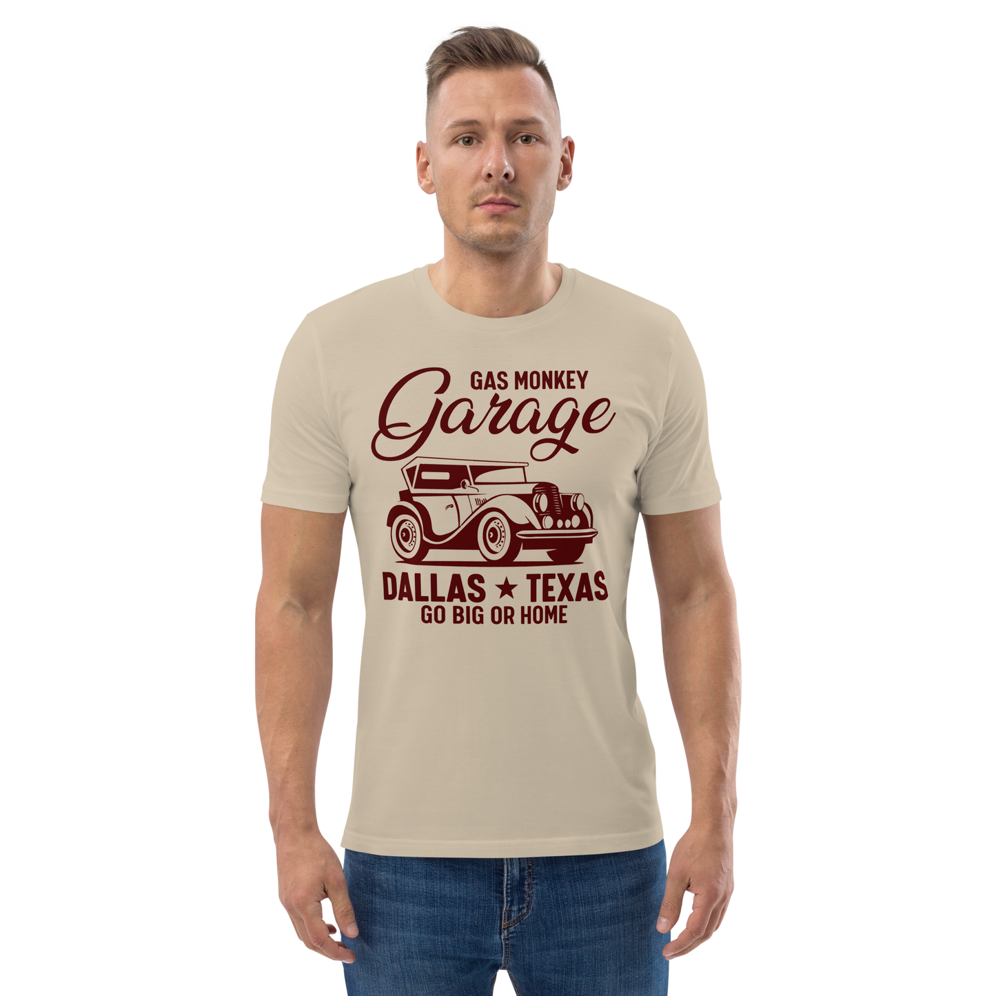 GAS MONKEY DALLAS Unisex organic cotton t-shirt