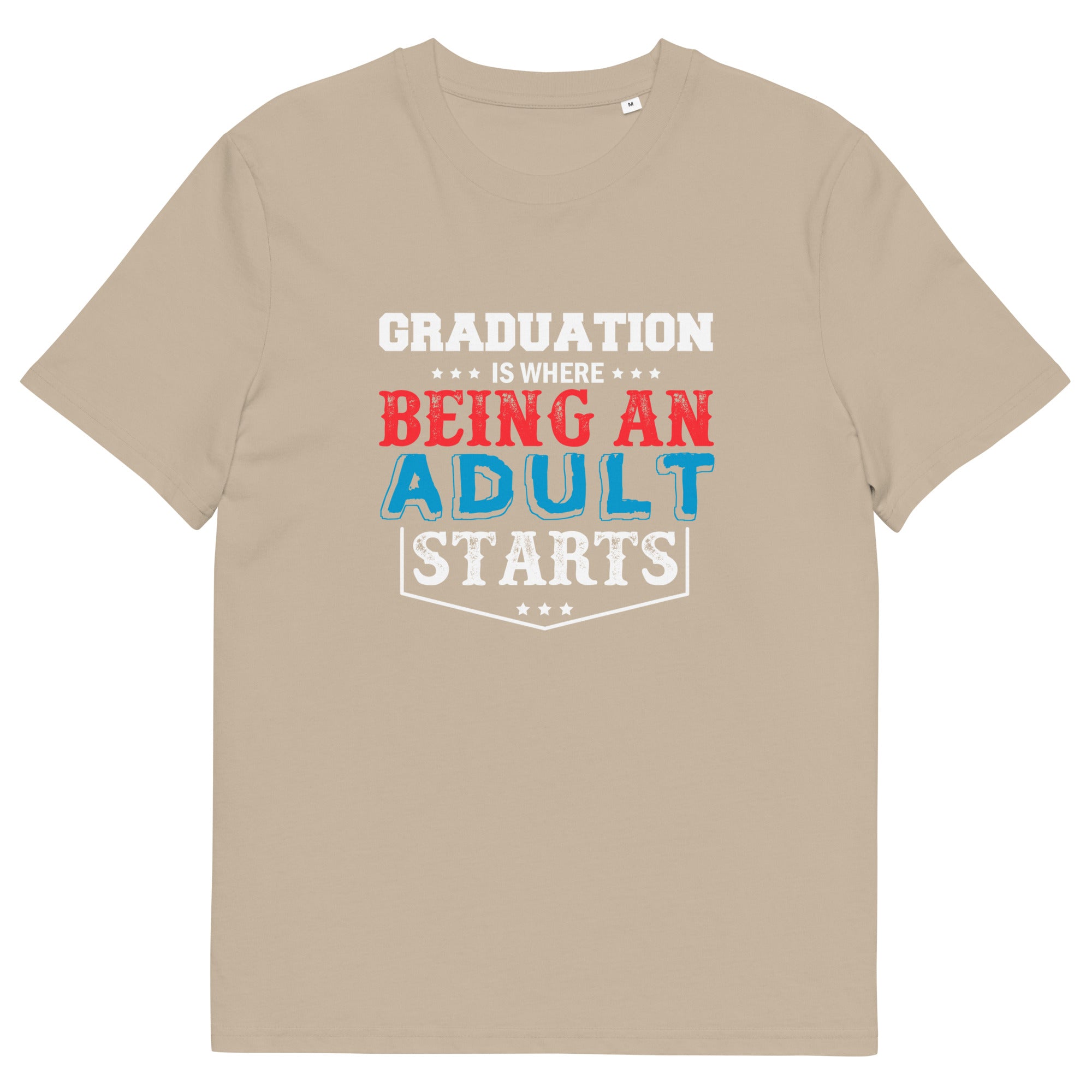 ADULTING BEGINS unisex t-shirt