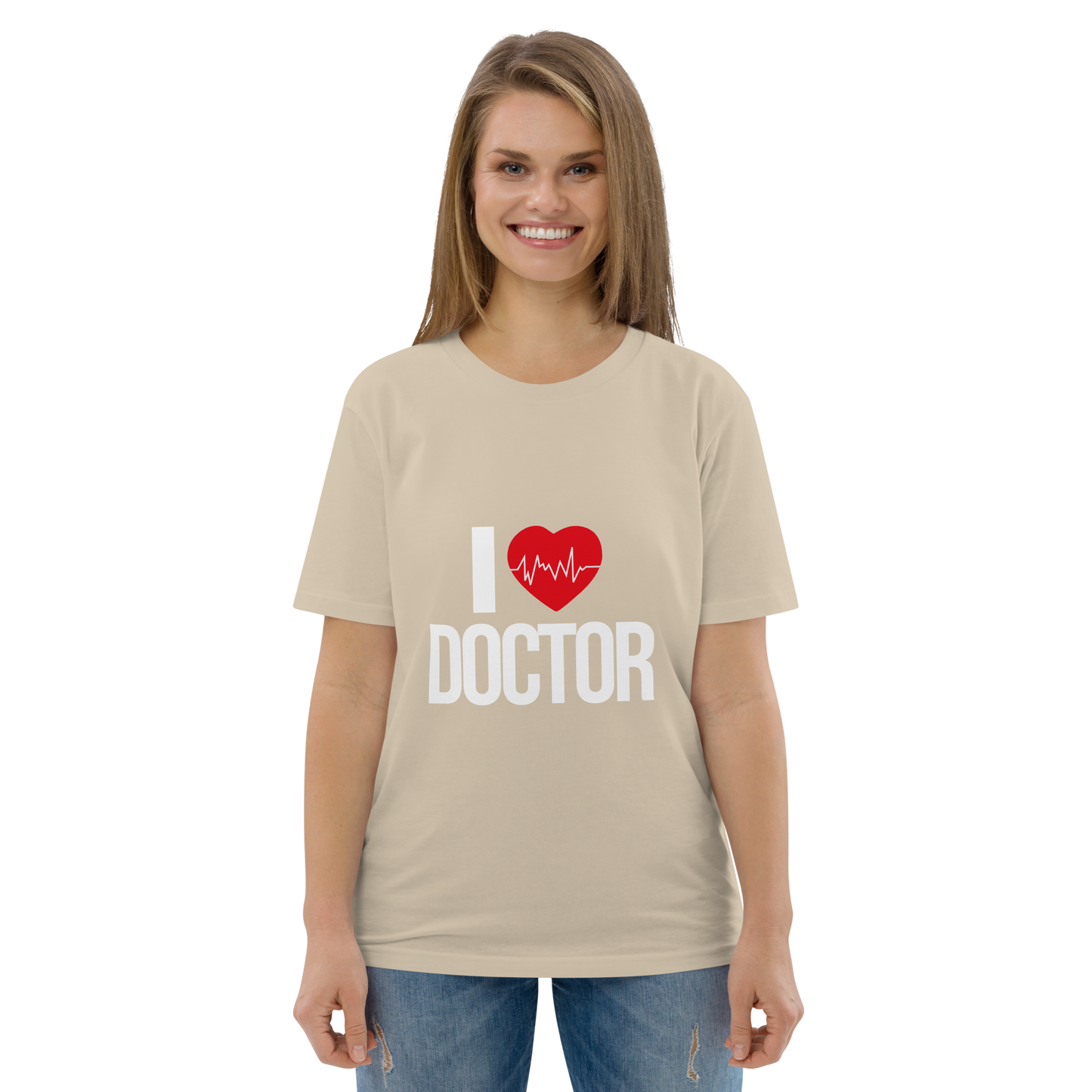 I LOVE DOCTOR Doctor series unisex organic cotton t-shirt