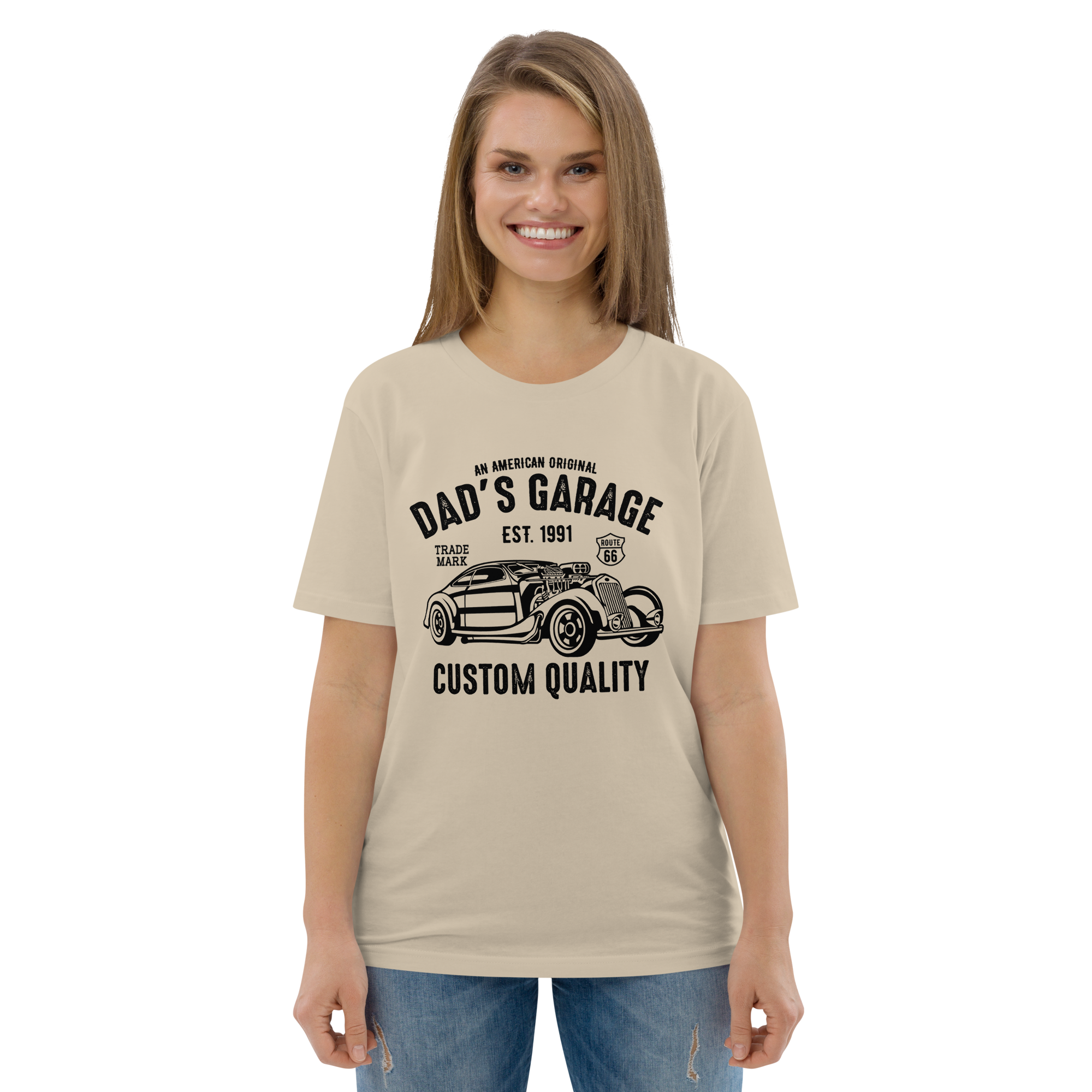 DAD'S GARAGE unisex t-shirt