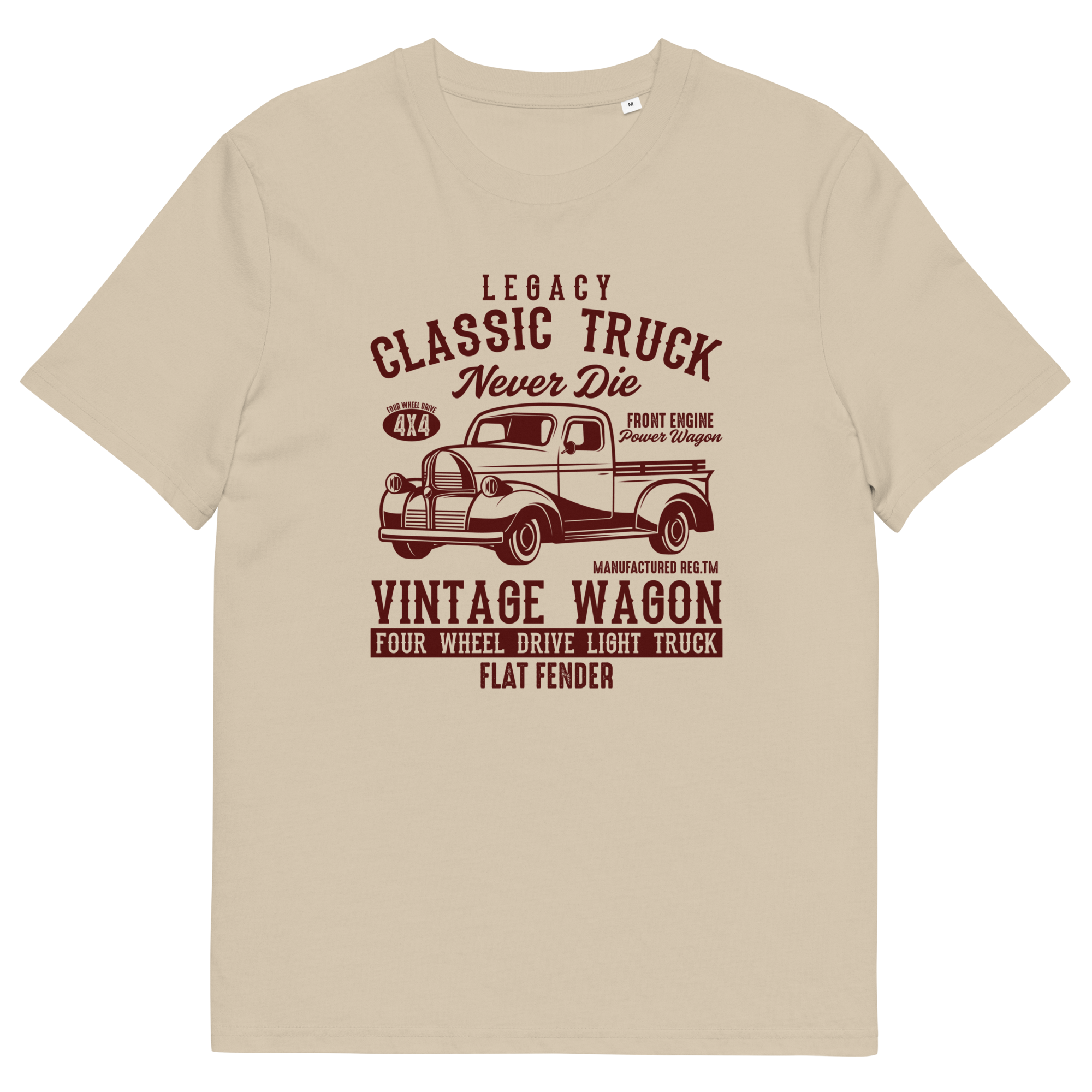 VINTAGE WAGON Unisex-T-Shirt aus Bio-Baumwolle