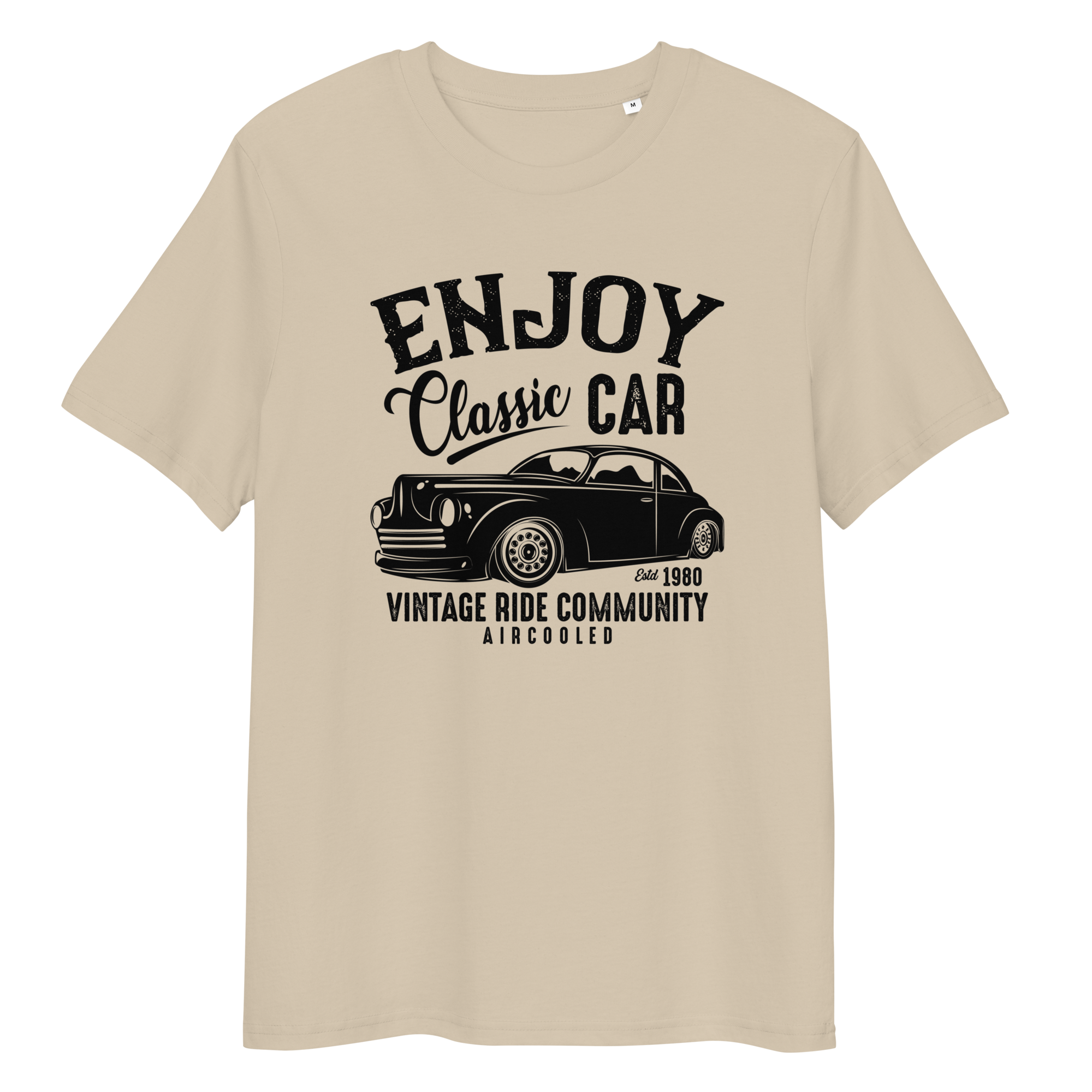 ENJOY CLASSIC CAR Unisex T-Shirt aus Bio-Baumwolle
