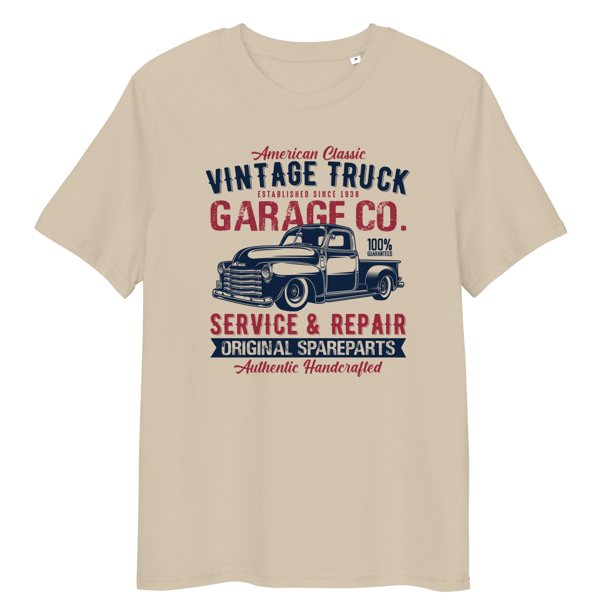 VINTAGE TRUCK Unisex-T-Shirt aus Bio-Baumwolle