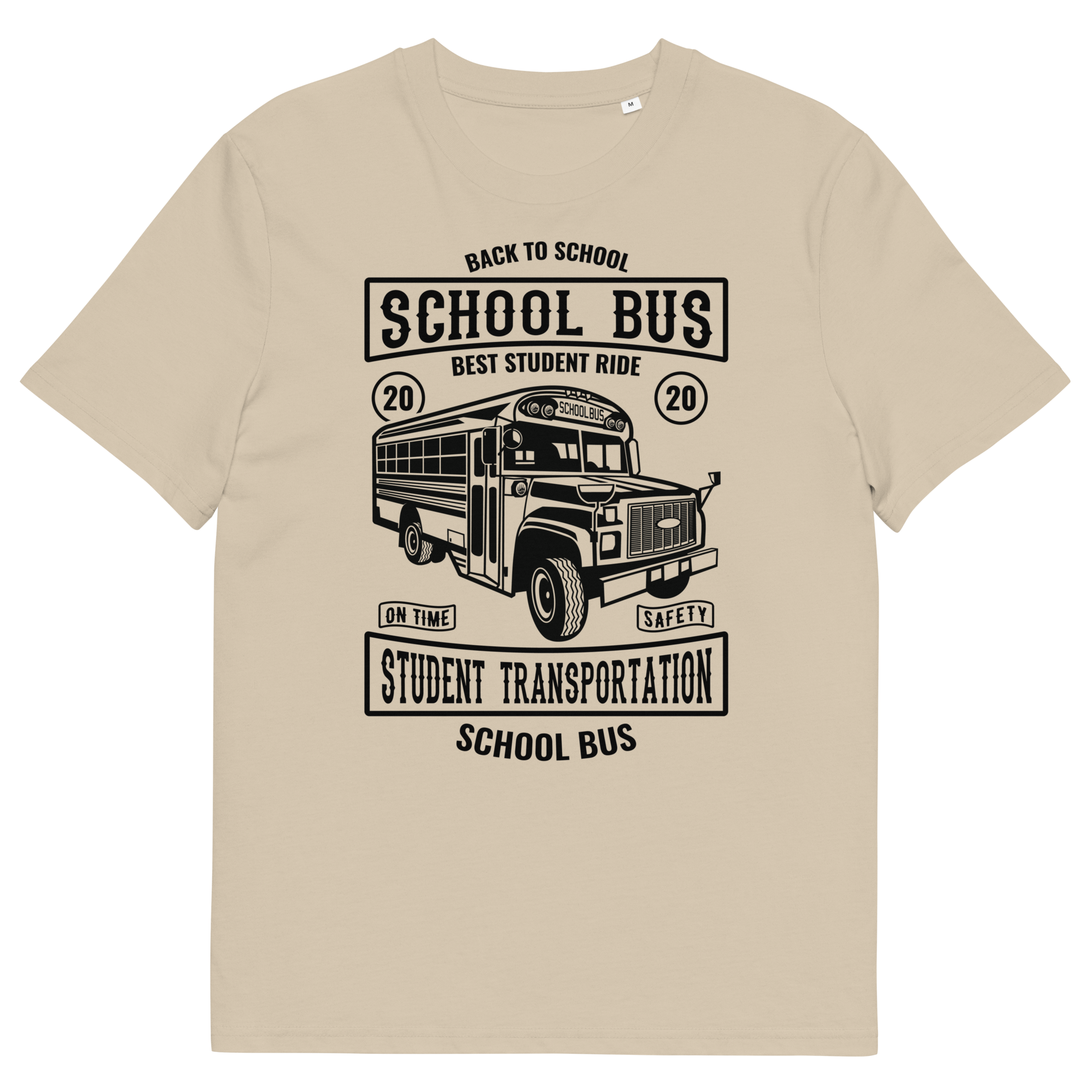 SCHULBUS Unisex T-Shirt aus Bio-Baumwolle