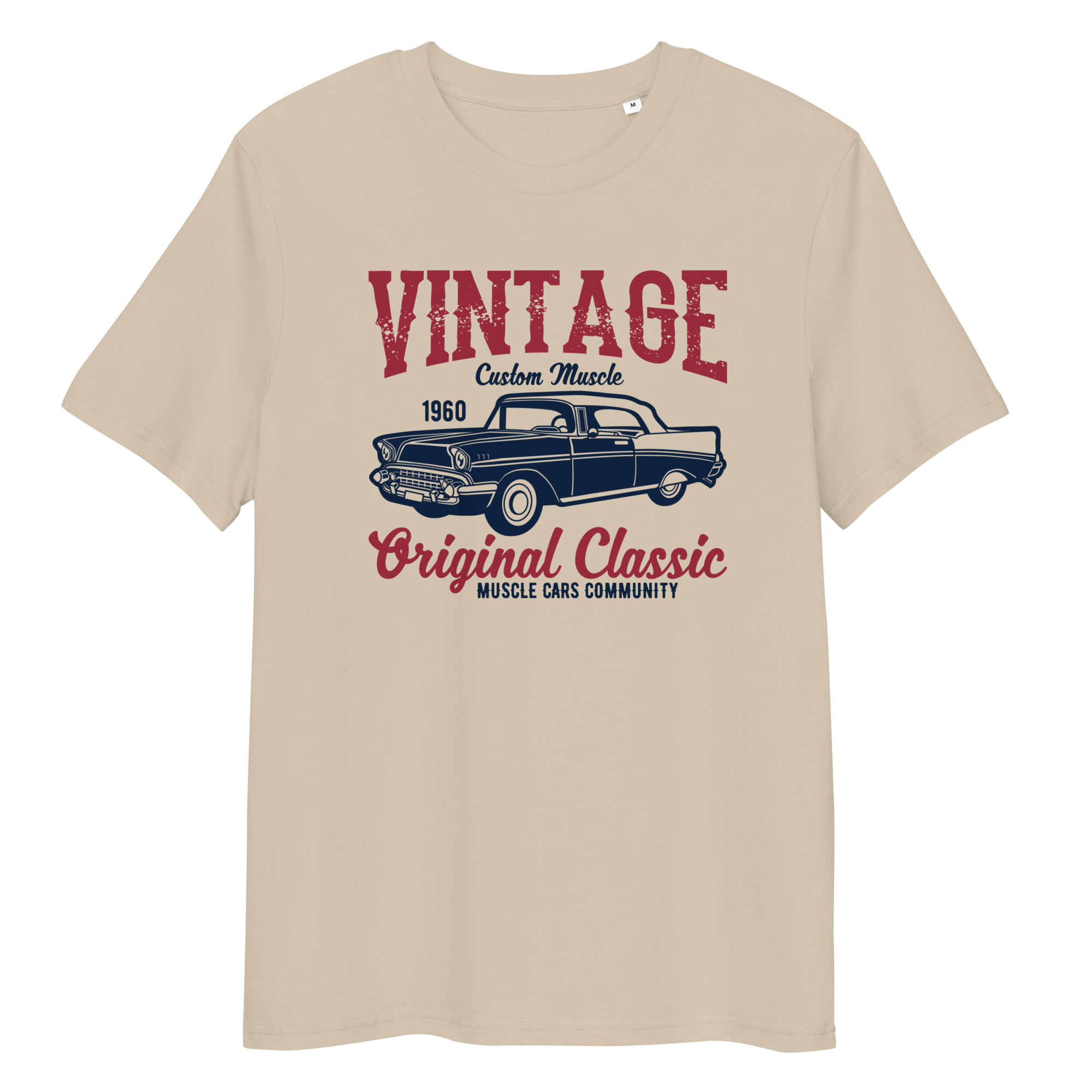 VINTAGE ORIGINAL CLASSIC Unisex T-Shirt aus Bio-Baumwolle