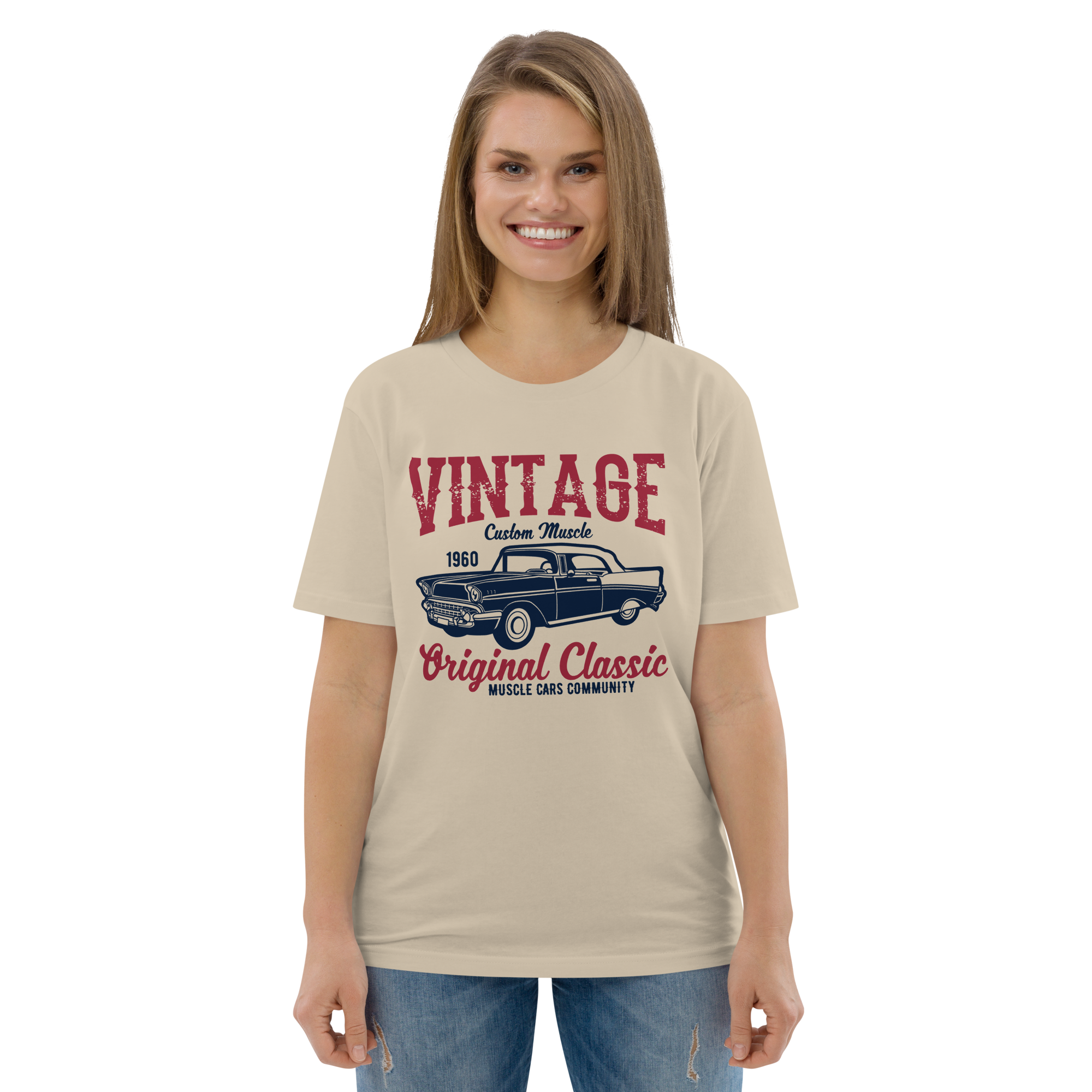 VINTAGE ORIGINAL CLASSIC Unisex T-Shirt aus Bio-Baumwolle