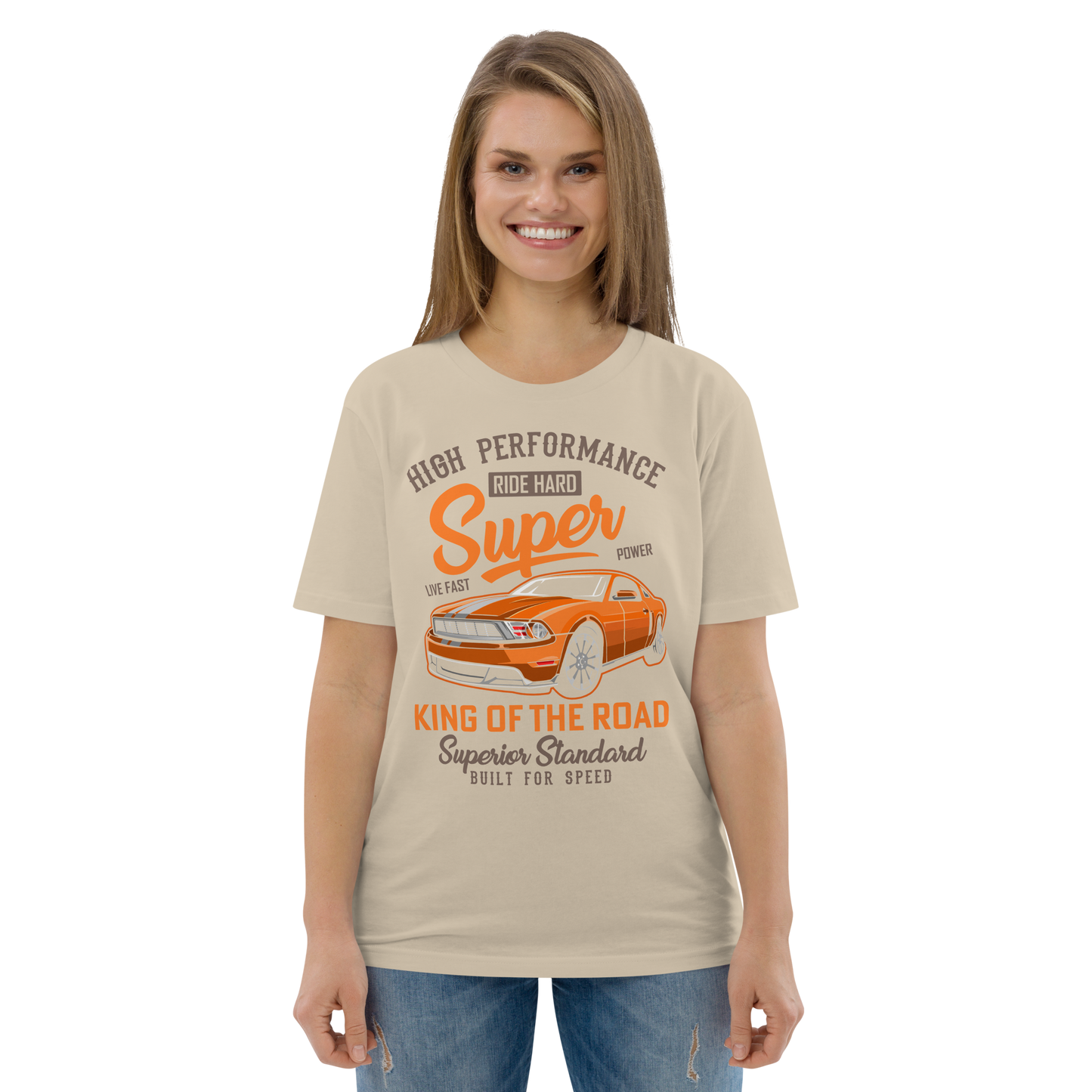 SUPER POWER Unisex organic cotton t-shirt