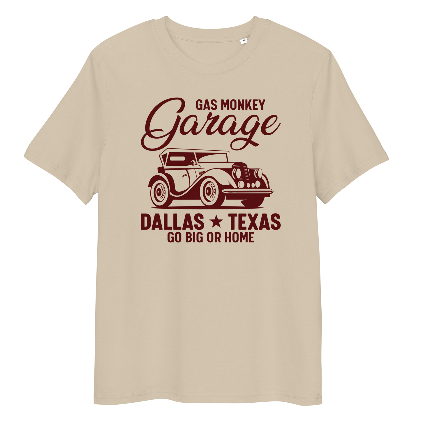 GAS MONKEY DALLAS Unisex organic cotton t-shirt