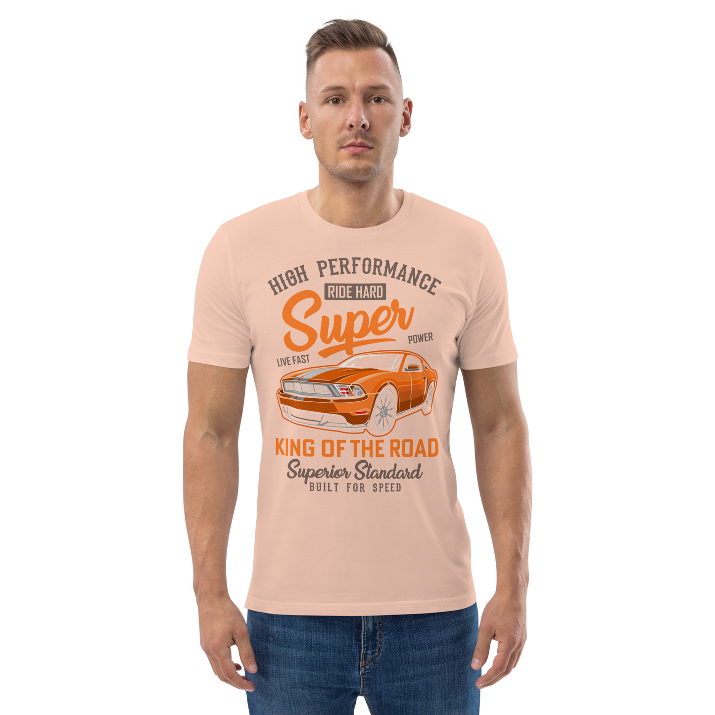 SUPER POWER Unisex organic cotton t-shirt