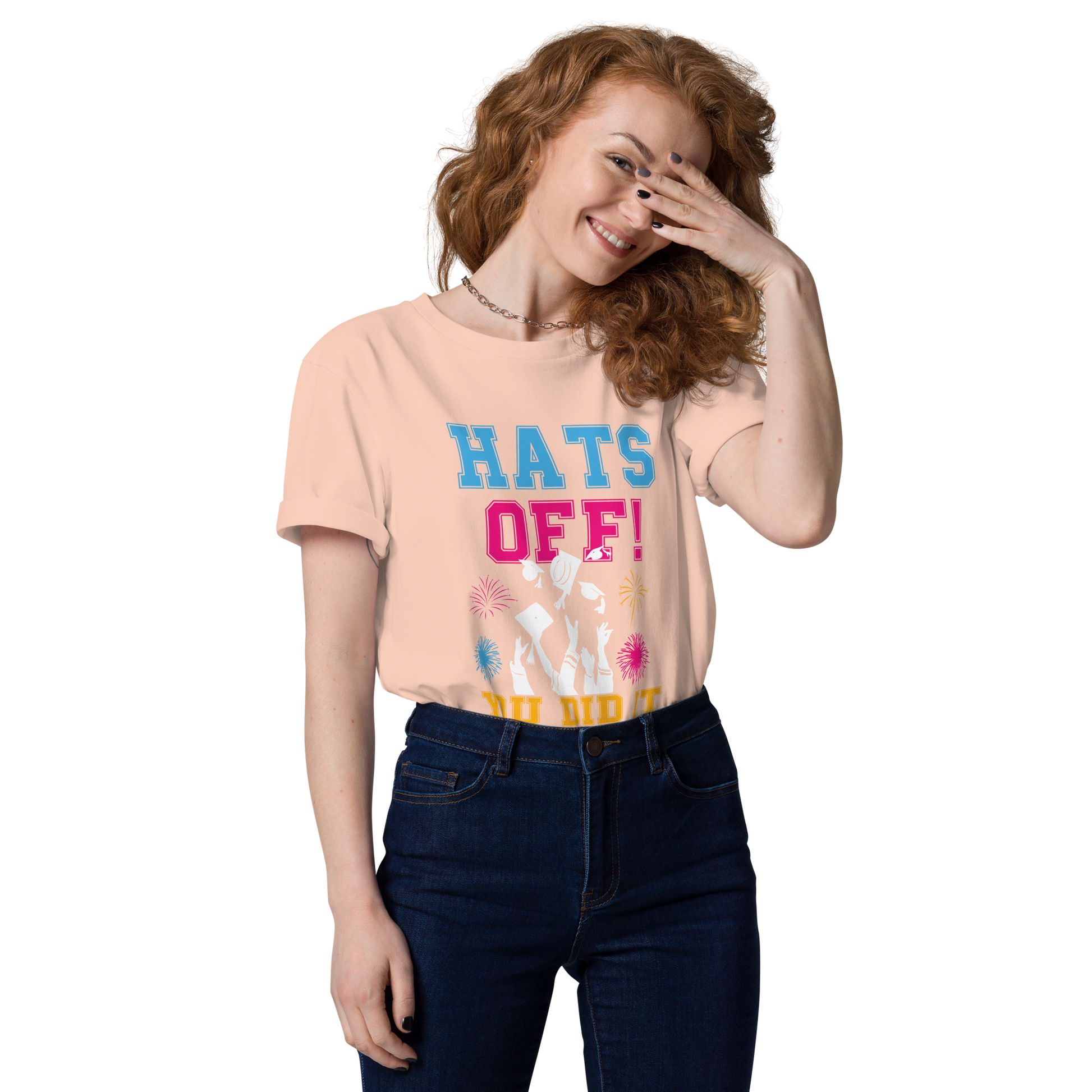HATS OFF! Unisex organic cotton t-shirt