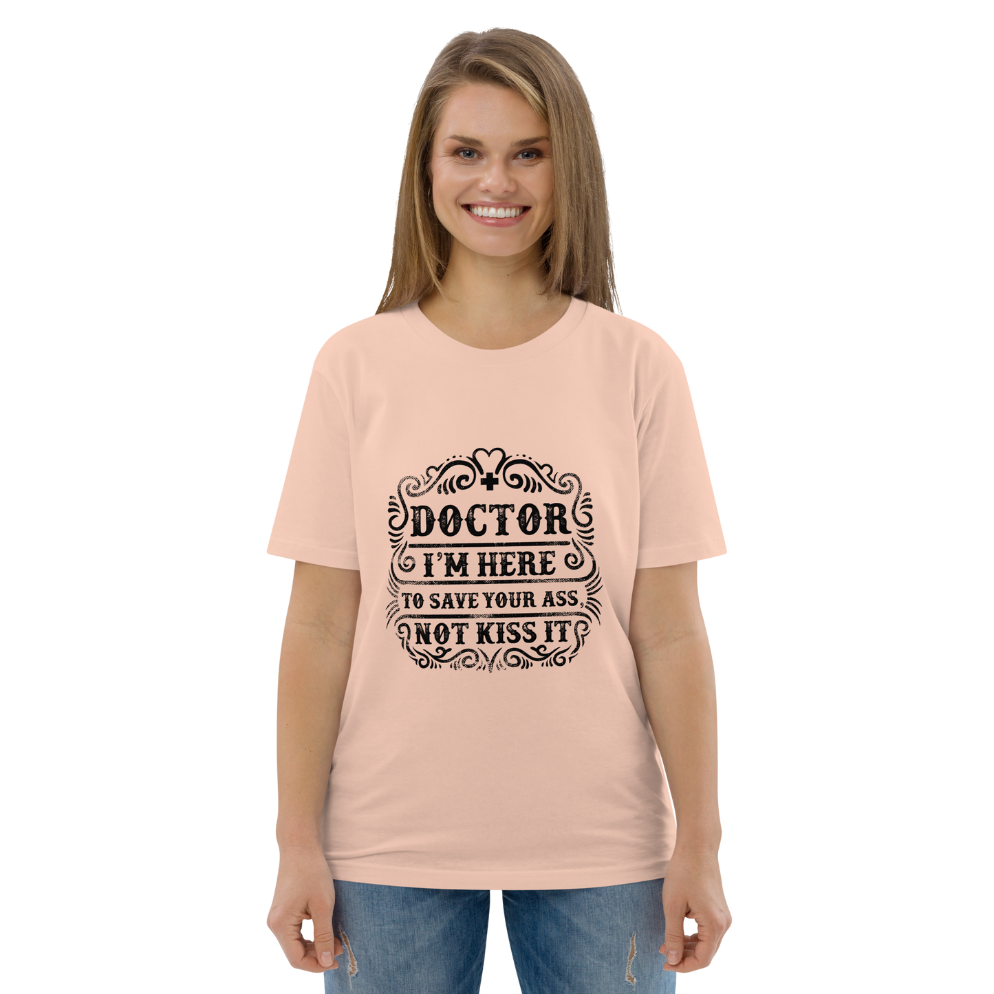 SAVE YOUR ASS Doctor series unisex organic cotton t-shirt