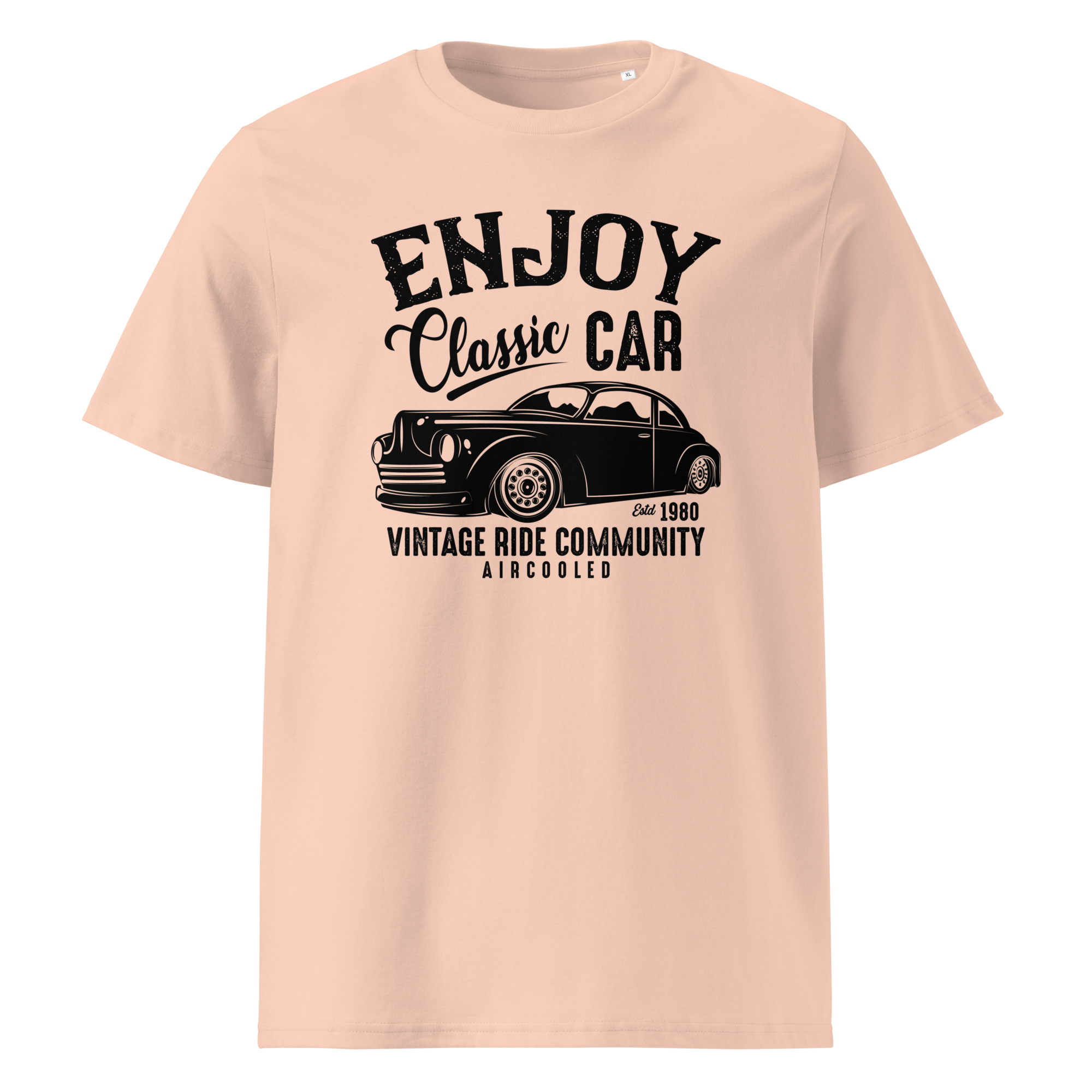 ENJOY CLASSIC CAR Unisex T-Shirt aus Bio-Baumwolle