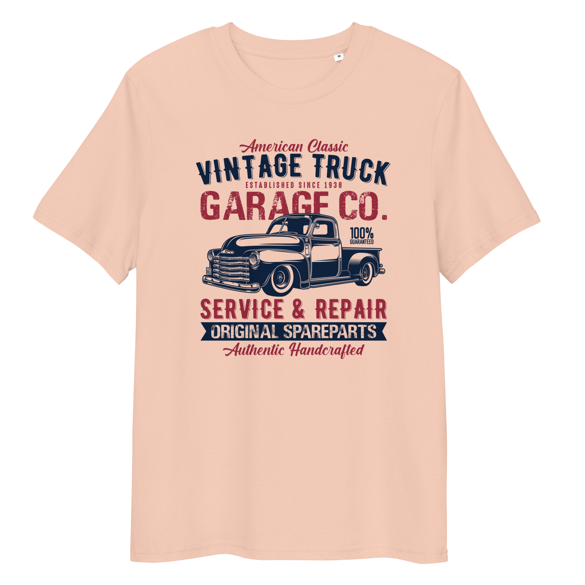 VINTAGE TRUCK Unisex-T-Shirt aus Bio-Baumwolle