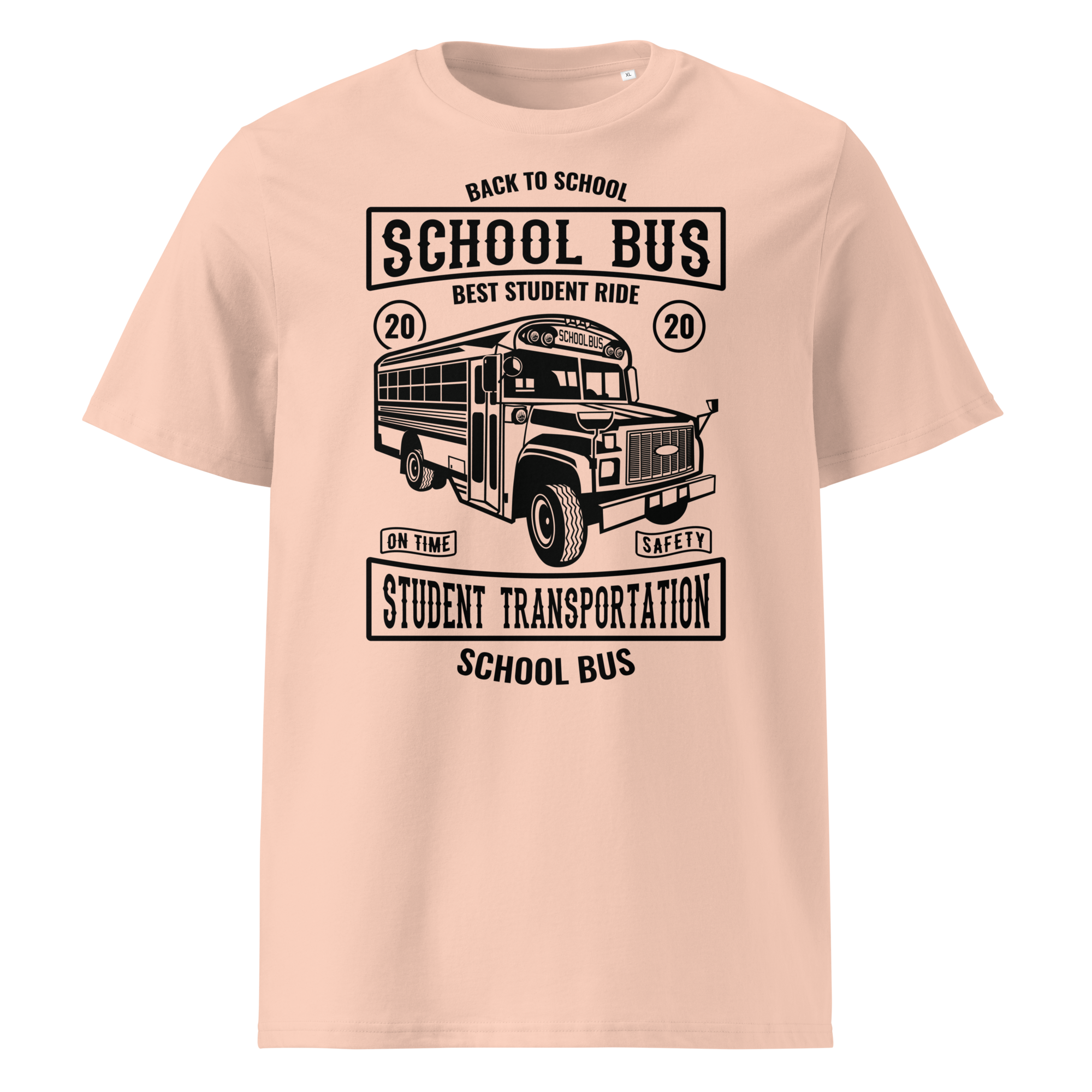 SCHULBUS Unisex T-Shirt aus Bio-Baumwolle
