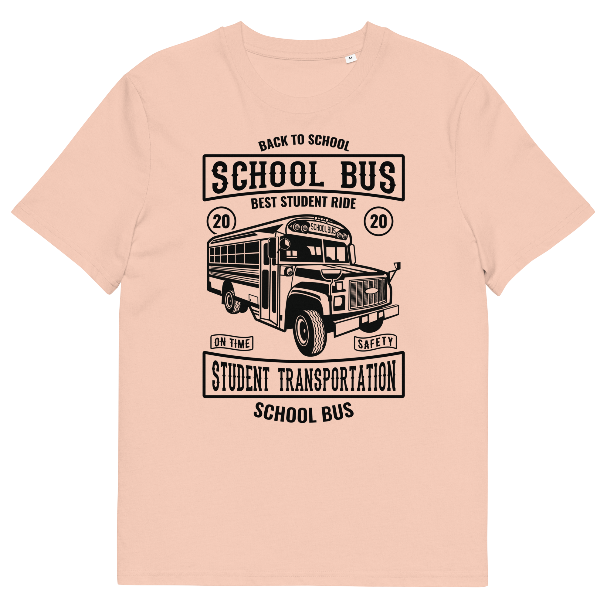 SCHULBUS Unisex T-Shirt aus Bio-Baumwolle