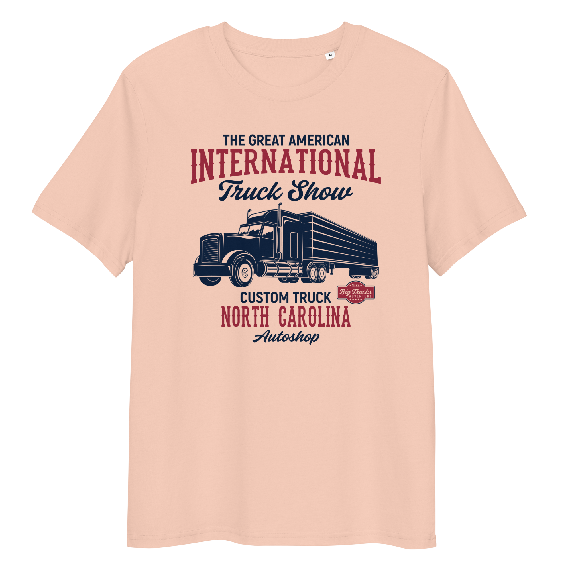 INTERNATIONAL TRUCK SHOW Unisex-T-Shirt aus Bio-Baumwolle