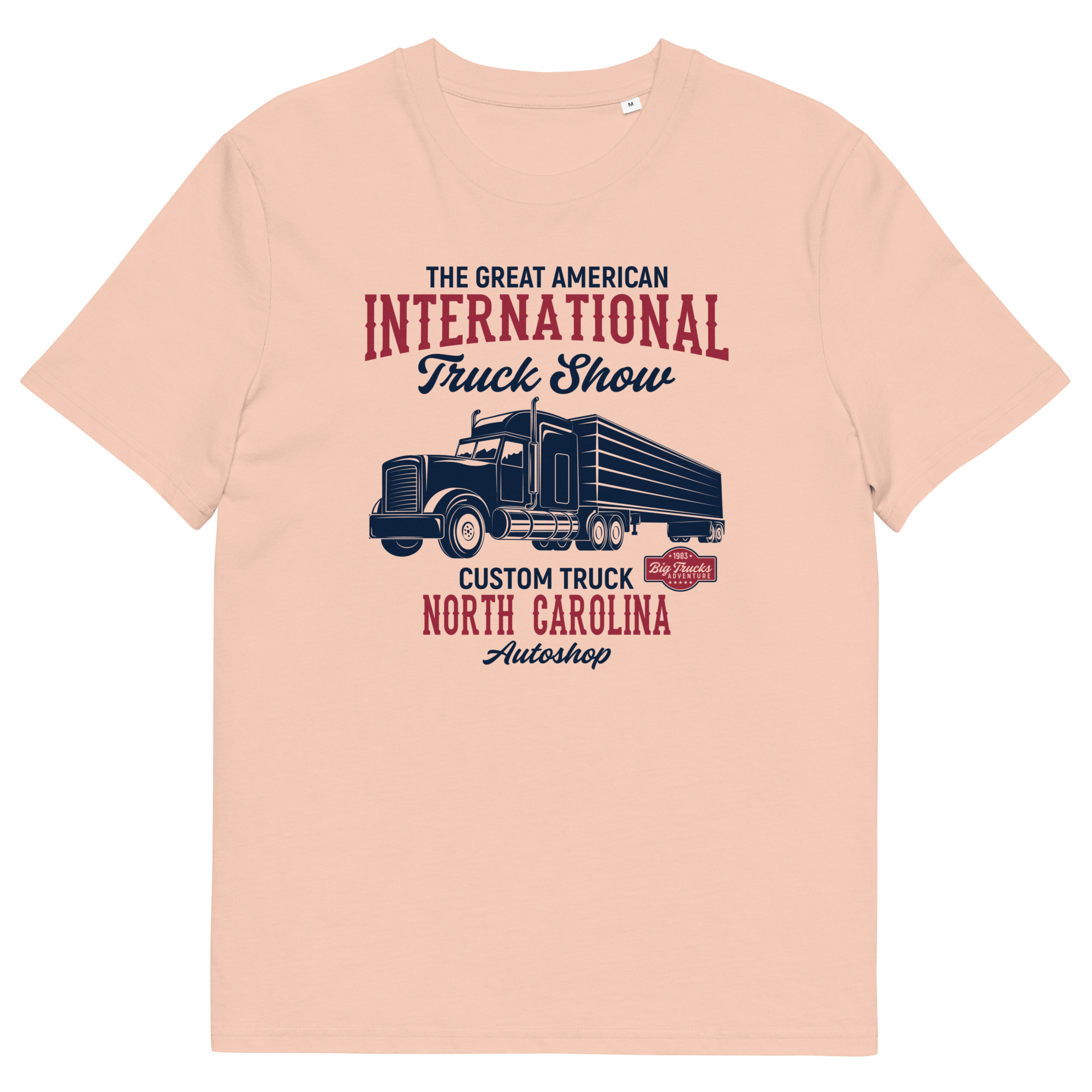 INTERNATIONAL TRUCK SHOW Unisex-T-Shirt aus Bio-Baumwolle
